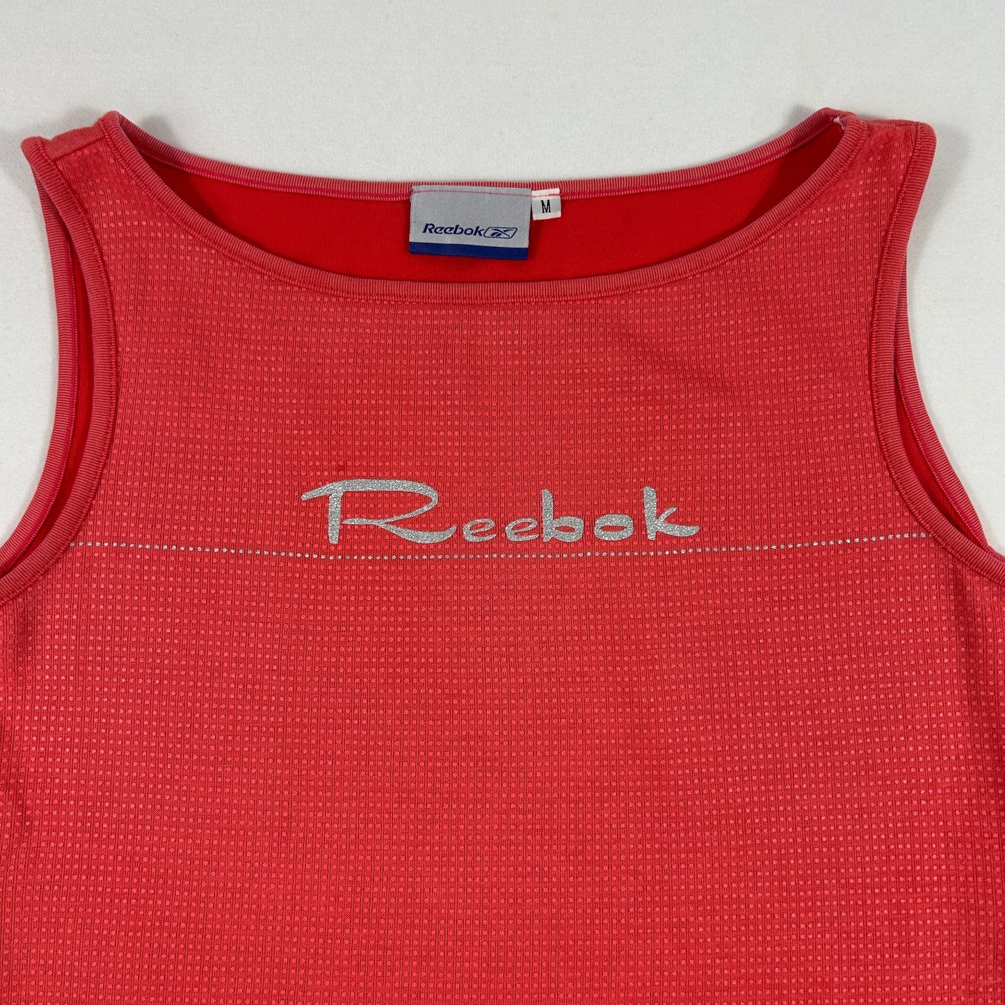 Coral Reebok Tank Top - Size M