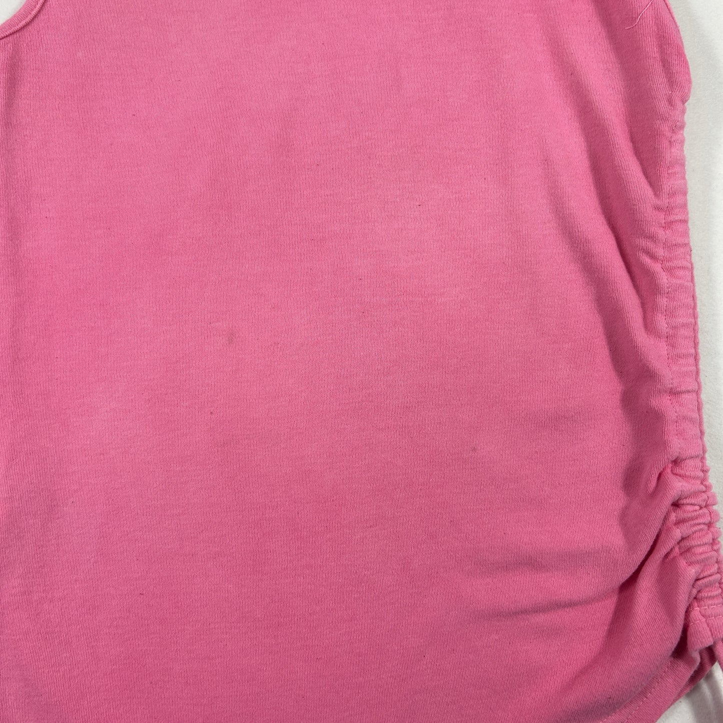 00's Pink Zip Tank Top - Size S