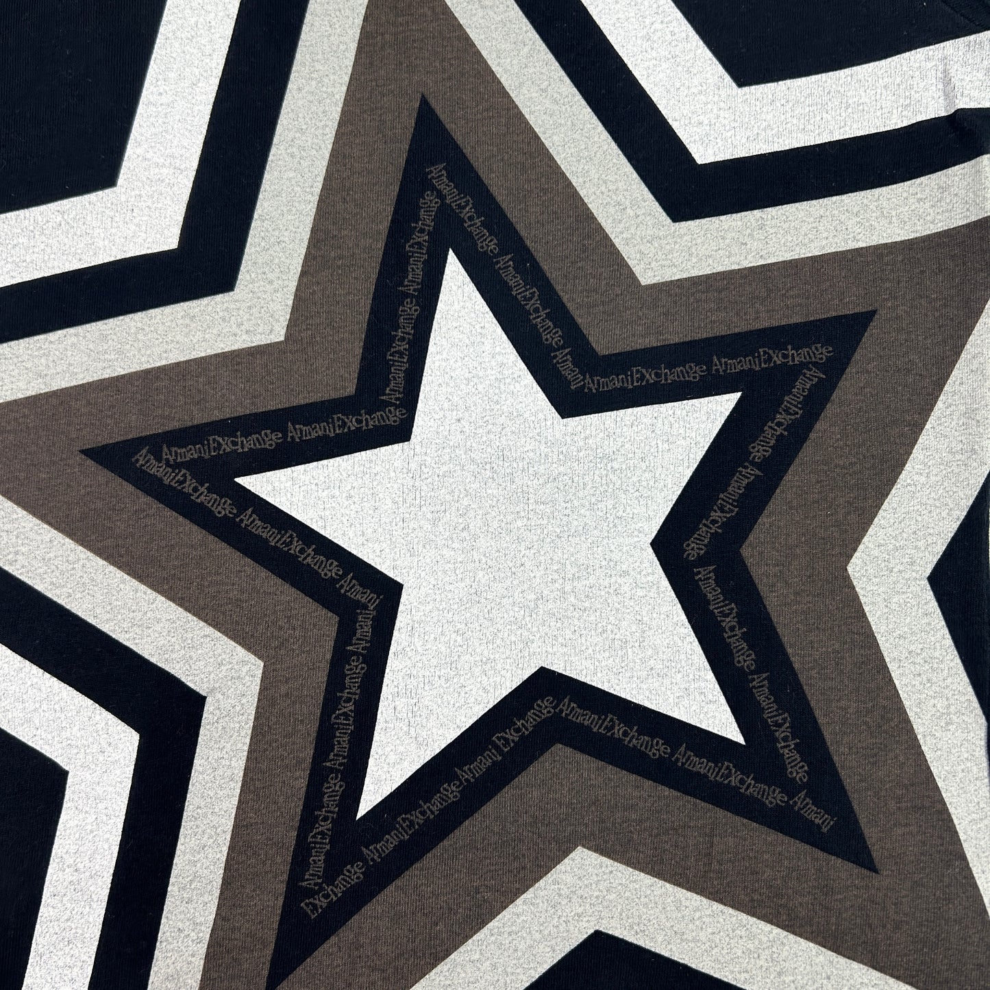 Black Armani Exchange Star Tank Top - Size M