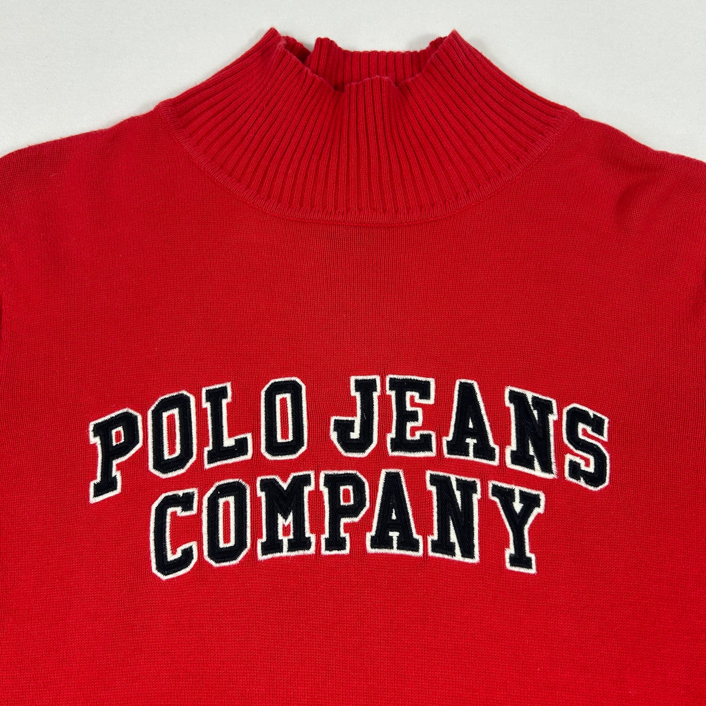 Red Polo Jeans Sweater - Size S