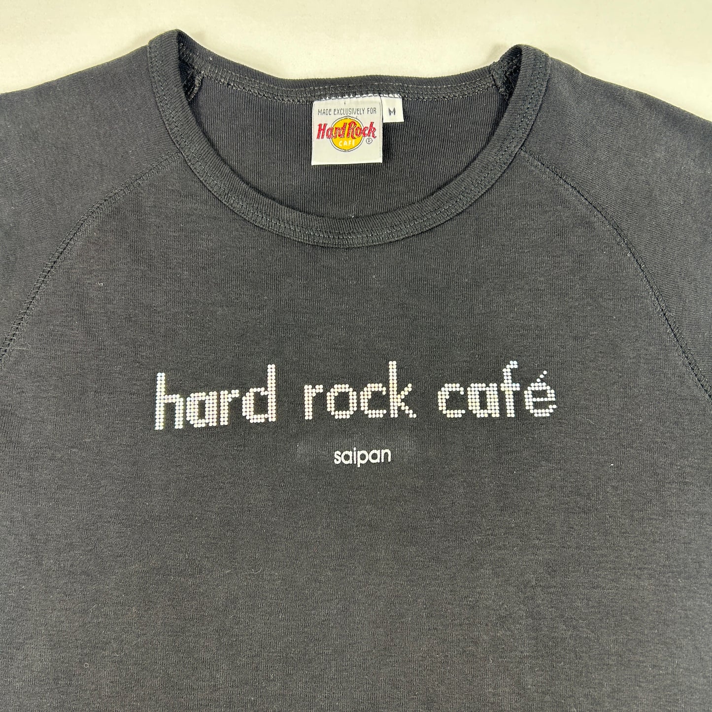 Black Hard Rock Babytee - Size M