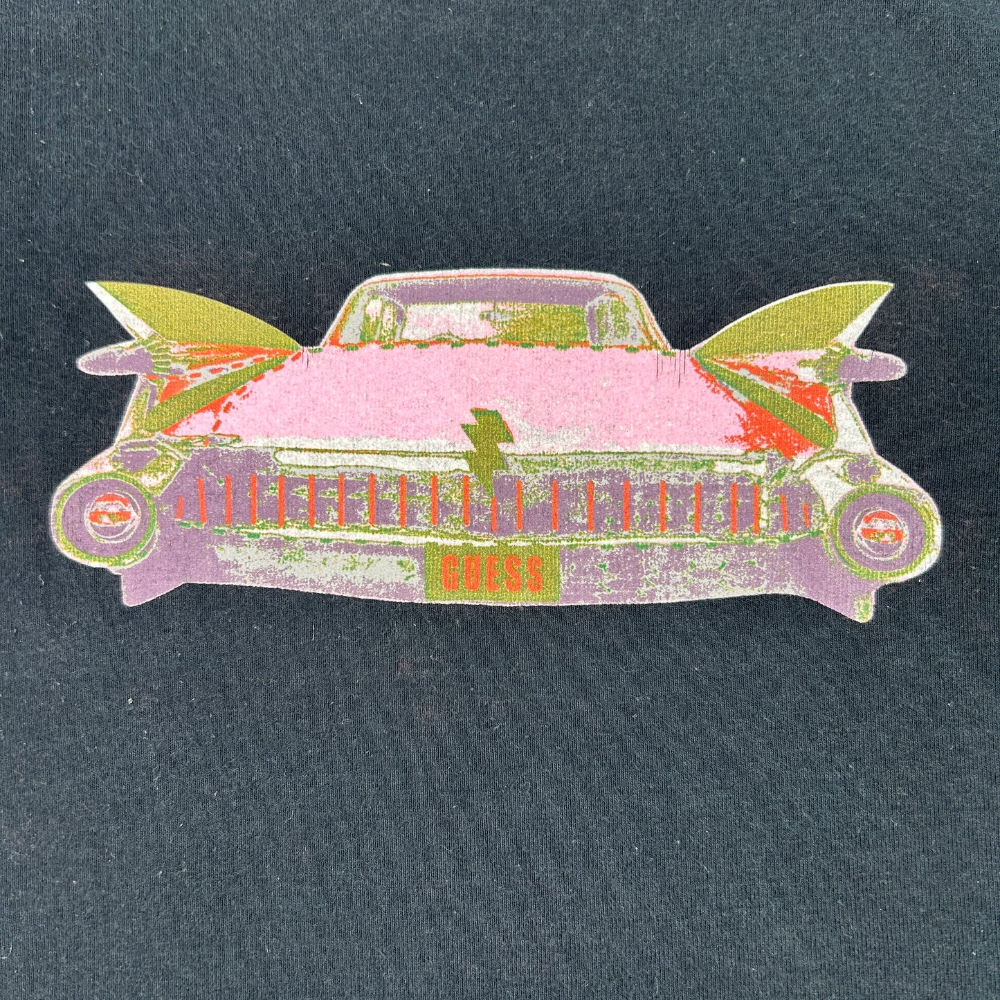 Vintage Guess Cadillac Babytee - Size XS/S