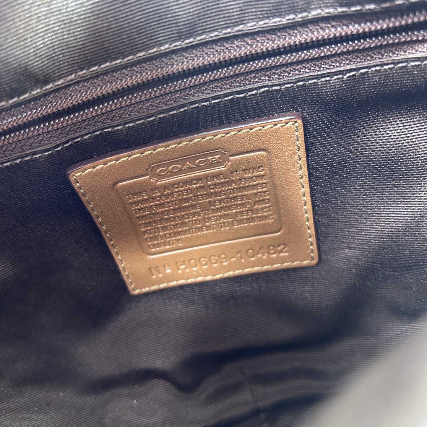 Coach Signature Multi Trim Patchwork Shoulder Bag