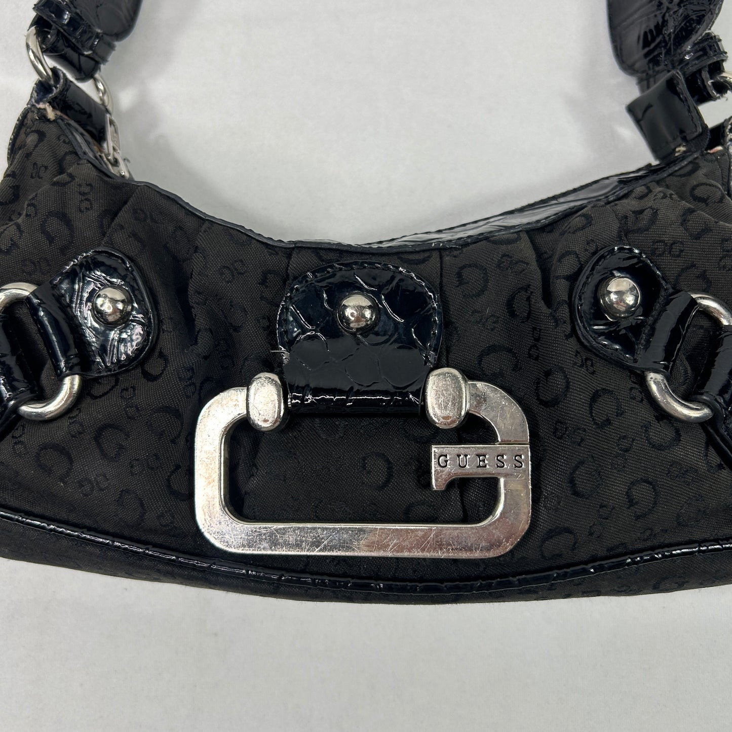 Vintage Baguette Guess Shoulder Bag