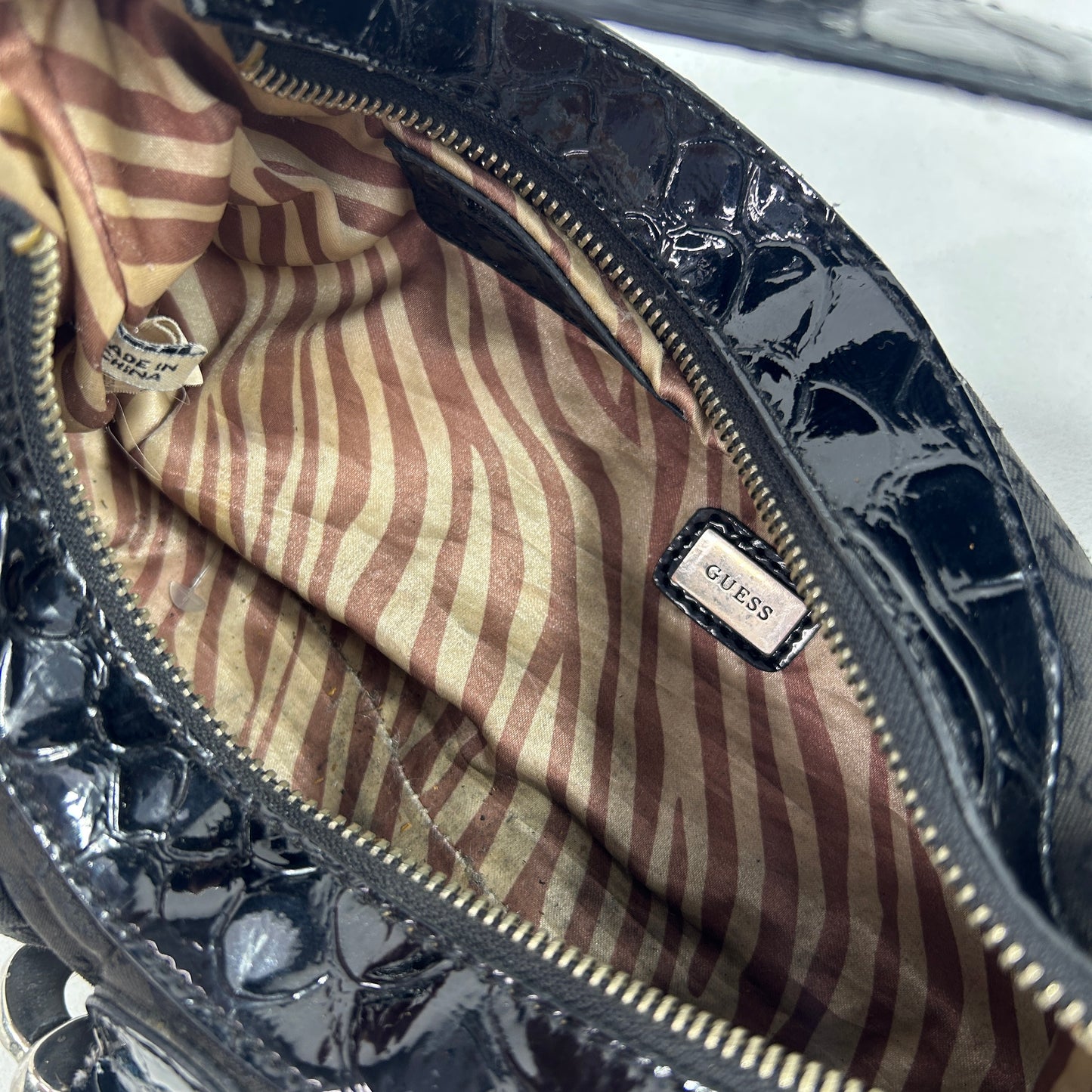 Vintage Baguette Guess Shoulder Bag