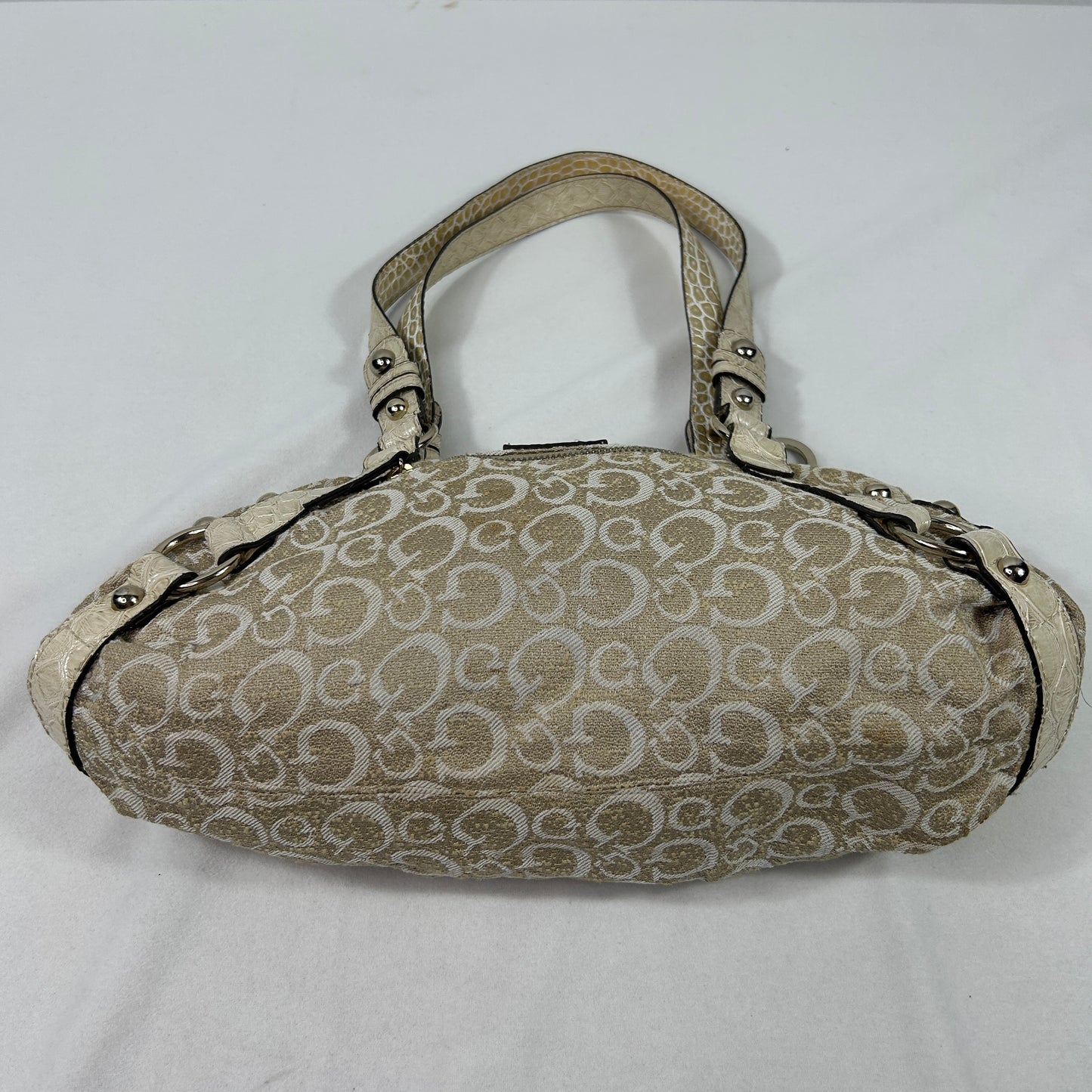 Vintage Cream Guess Shoulder Bag
