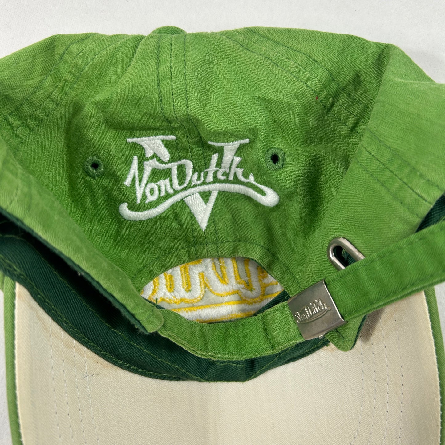 Vintage Green VonDutch Hat