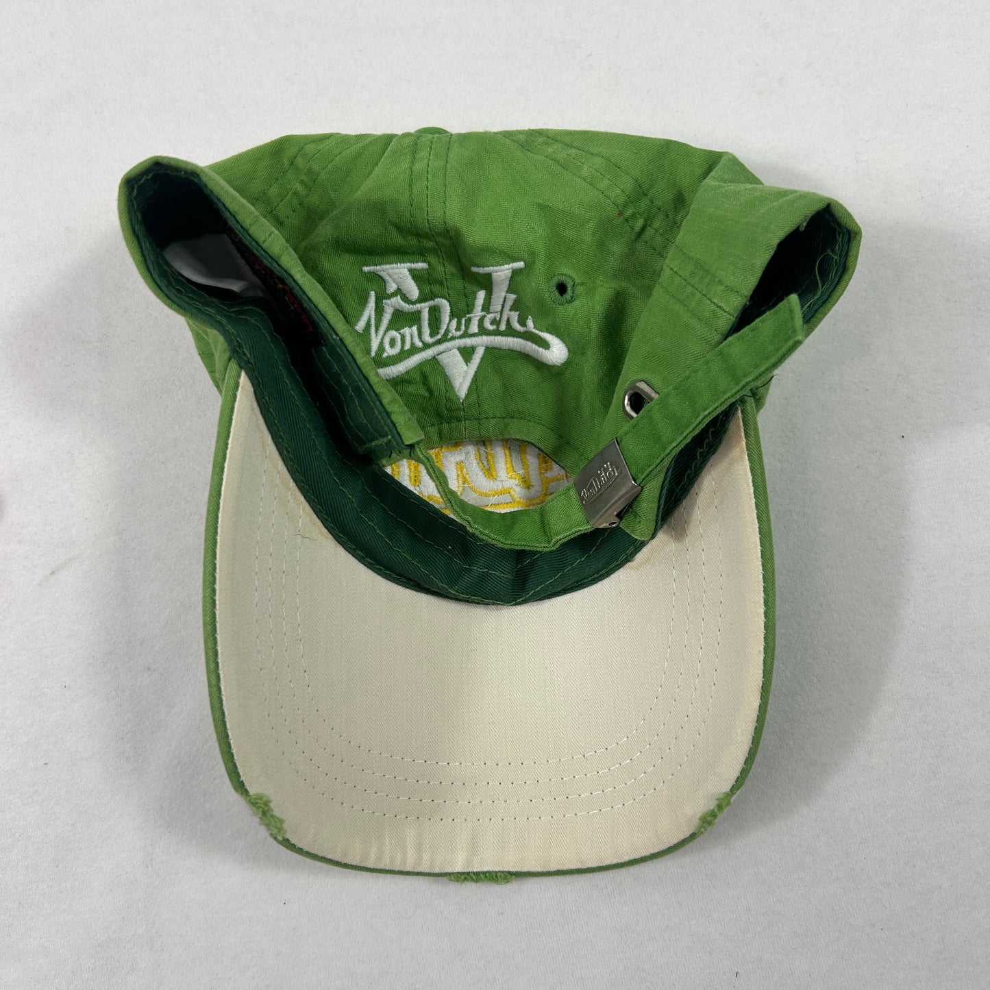Vintage Green VonDutch Hat