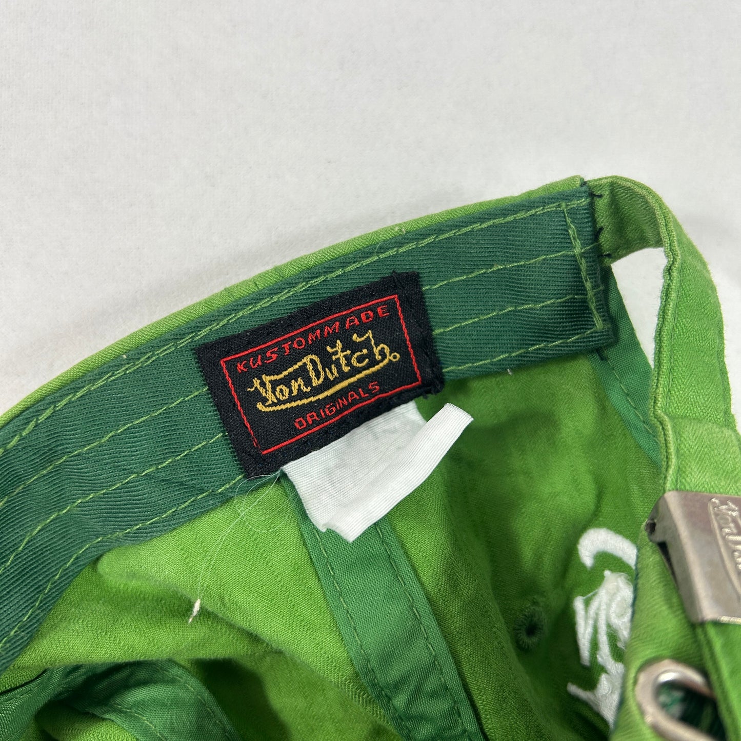 Vintage Green VonDutch Hat