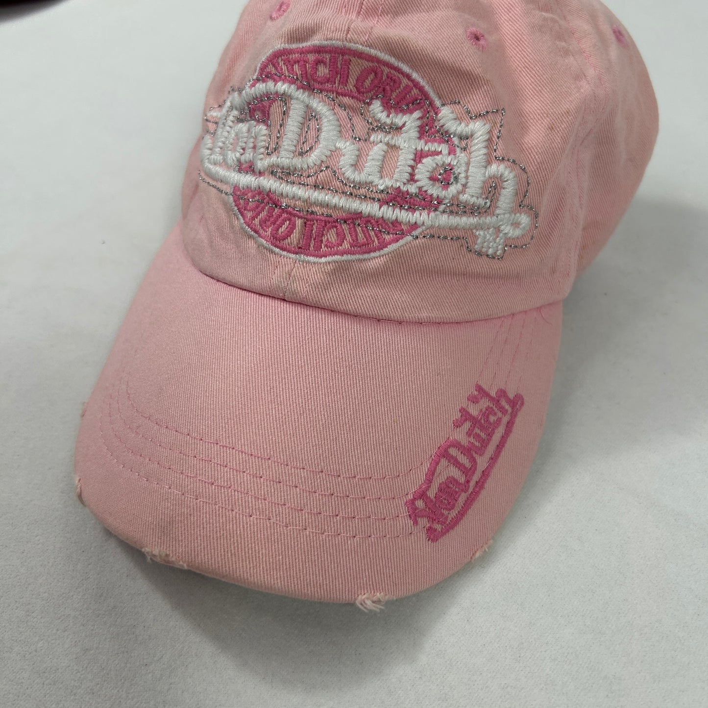 Vintage Baby Pink VonDutch Hat