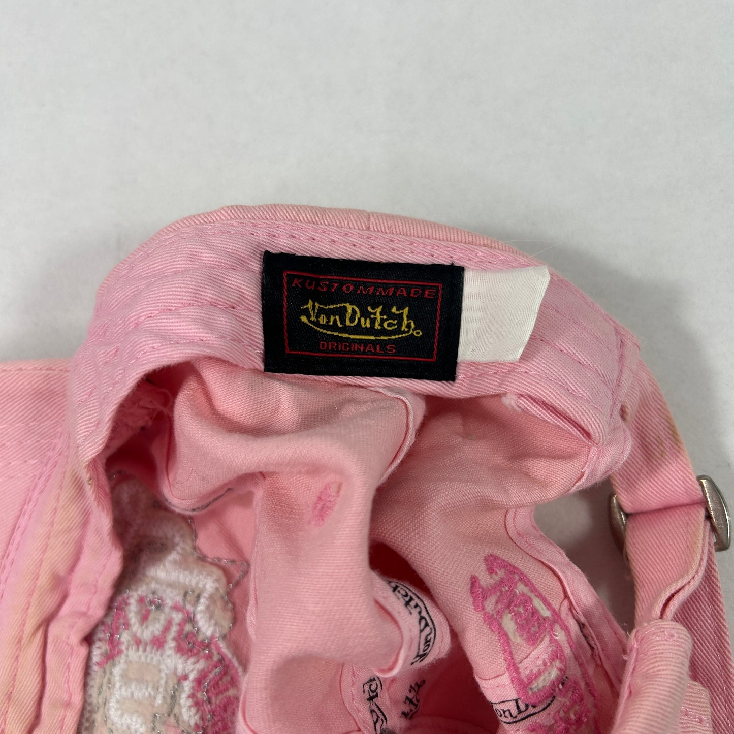 Vintage Baby Pink VonDutch Hat