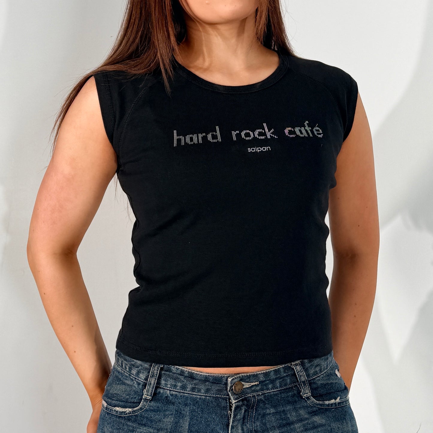 Black Hard Rock Babytee - Size M