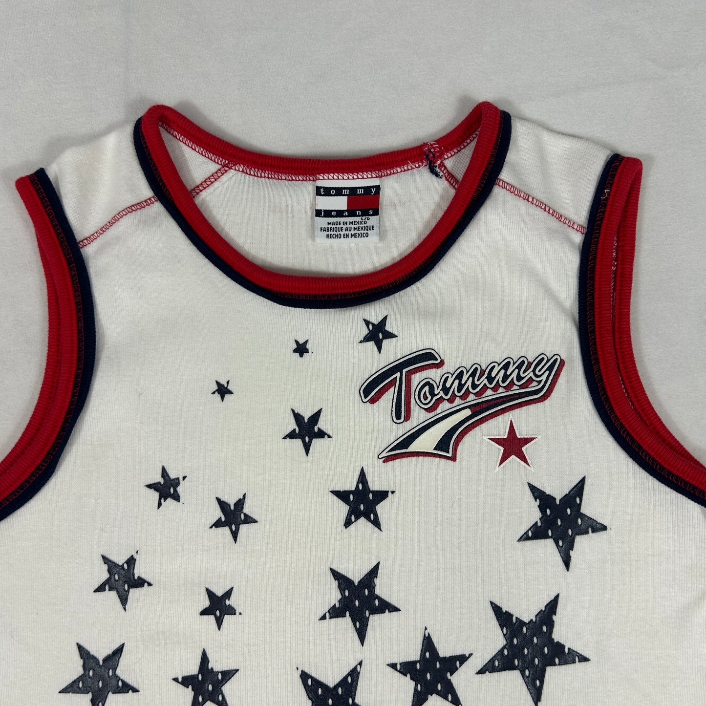 Tommy Jeans Star Tank Top - Size XS/S