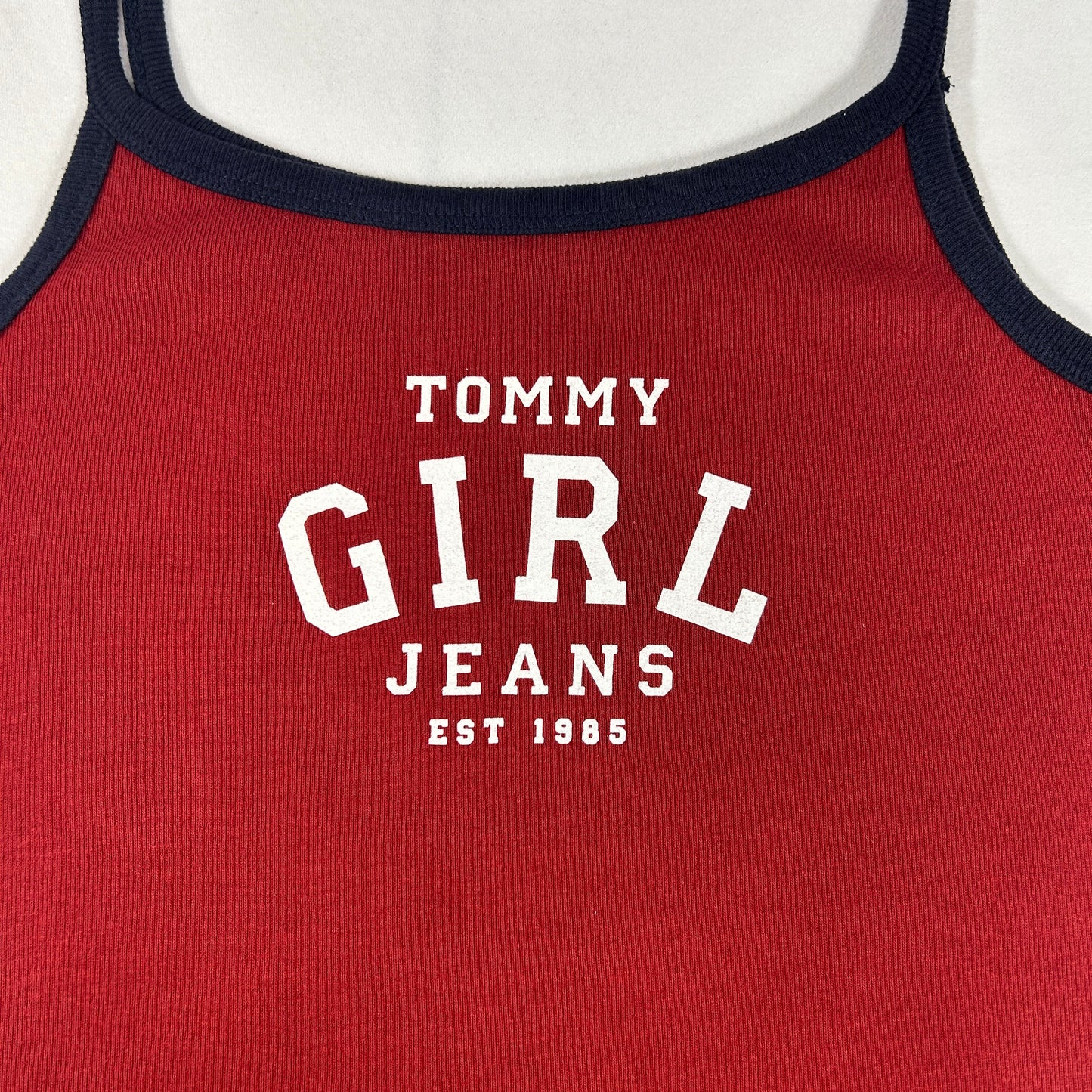 Tommy Girl Red Tank Top - Size M