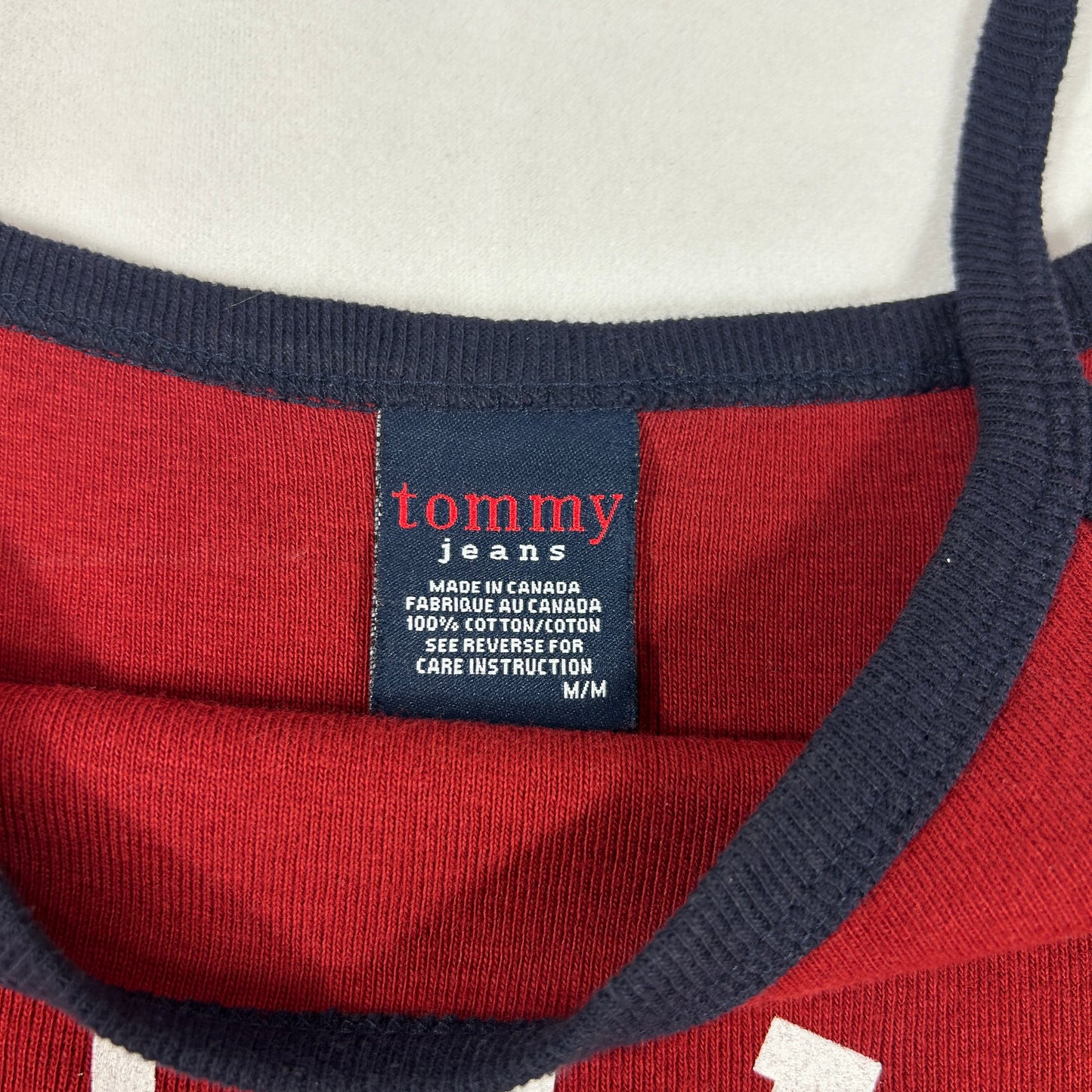 Tommy Girl Red Tank Top - Size M
