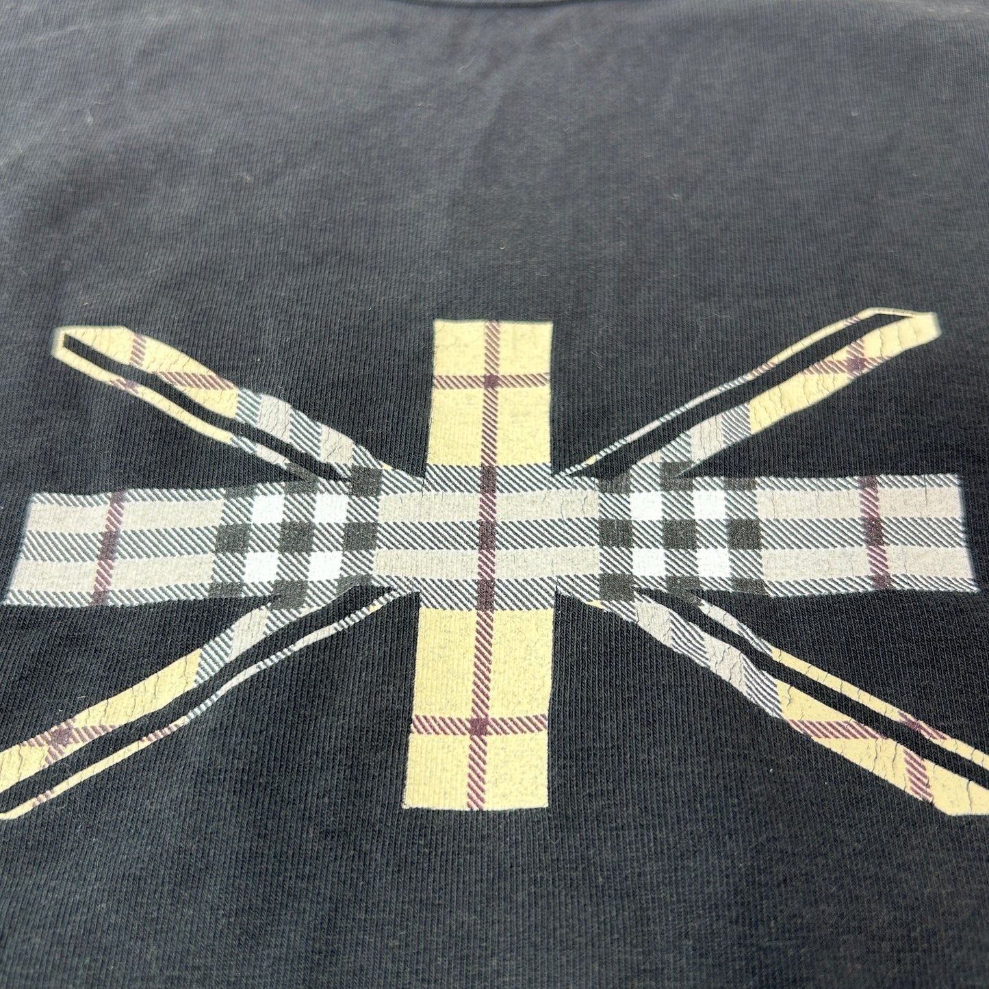 Black Burberry Nova Babytee - Size M/L