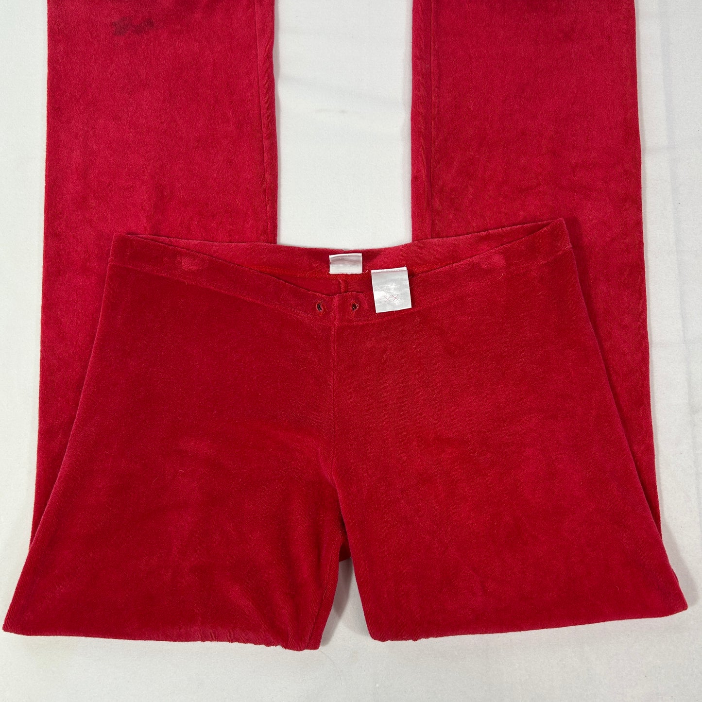 Red Tommy Jean Spell Out Trousers - Size L/XL
