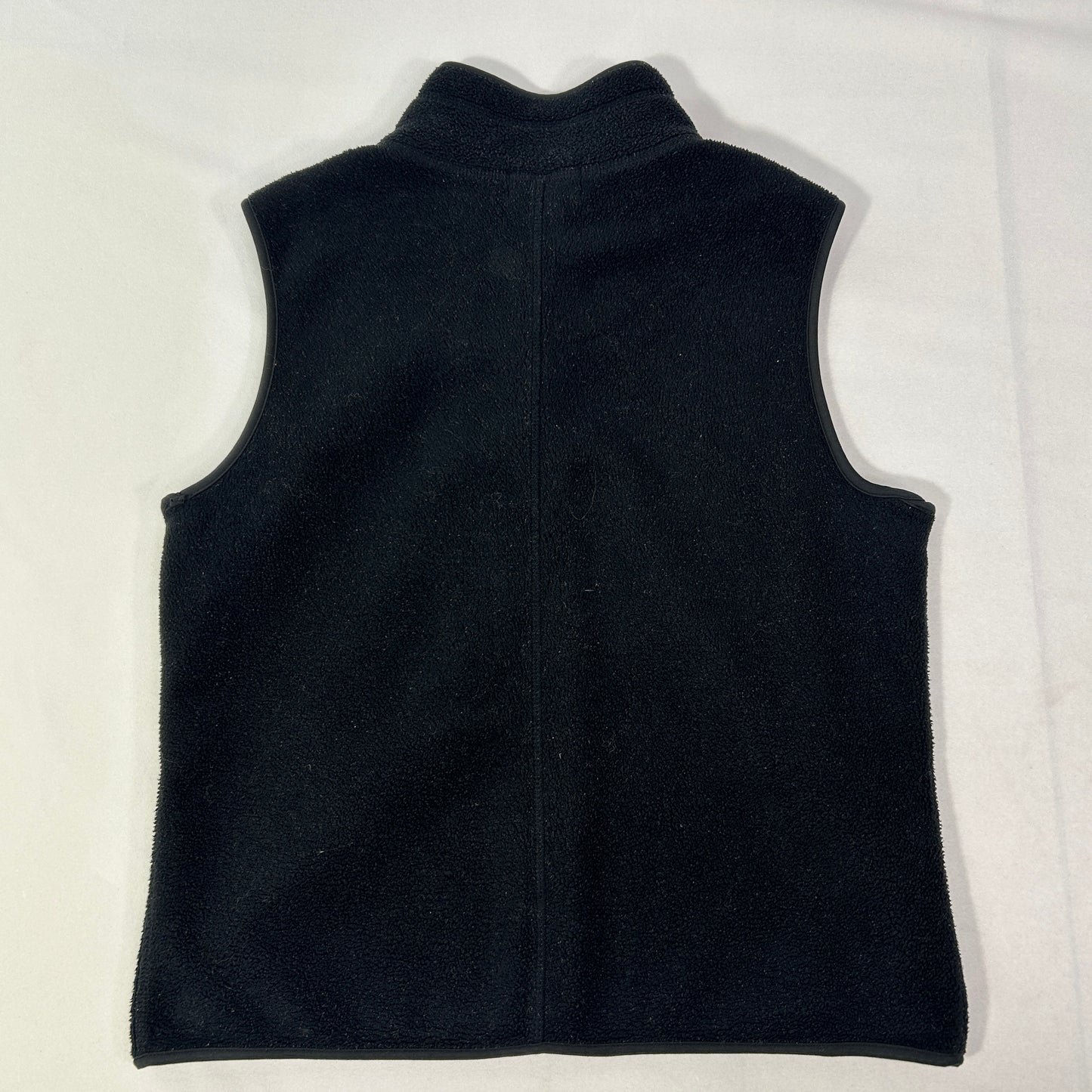 Black Polo Jeans Zip Up Vest - S