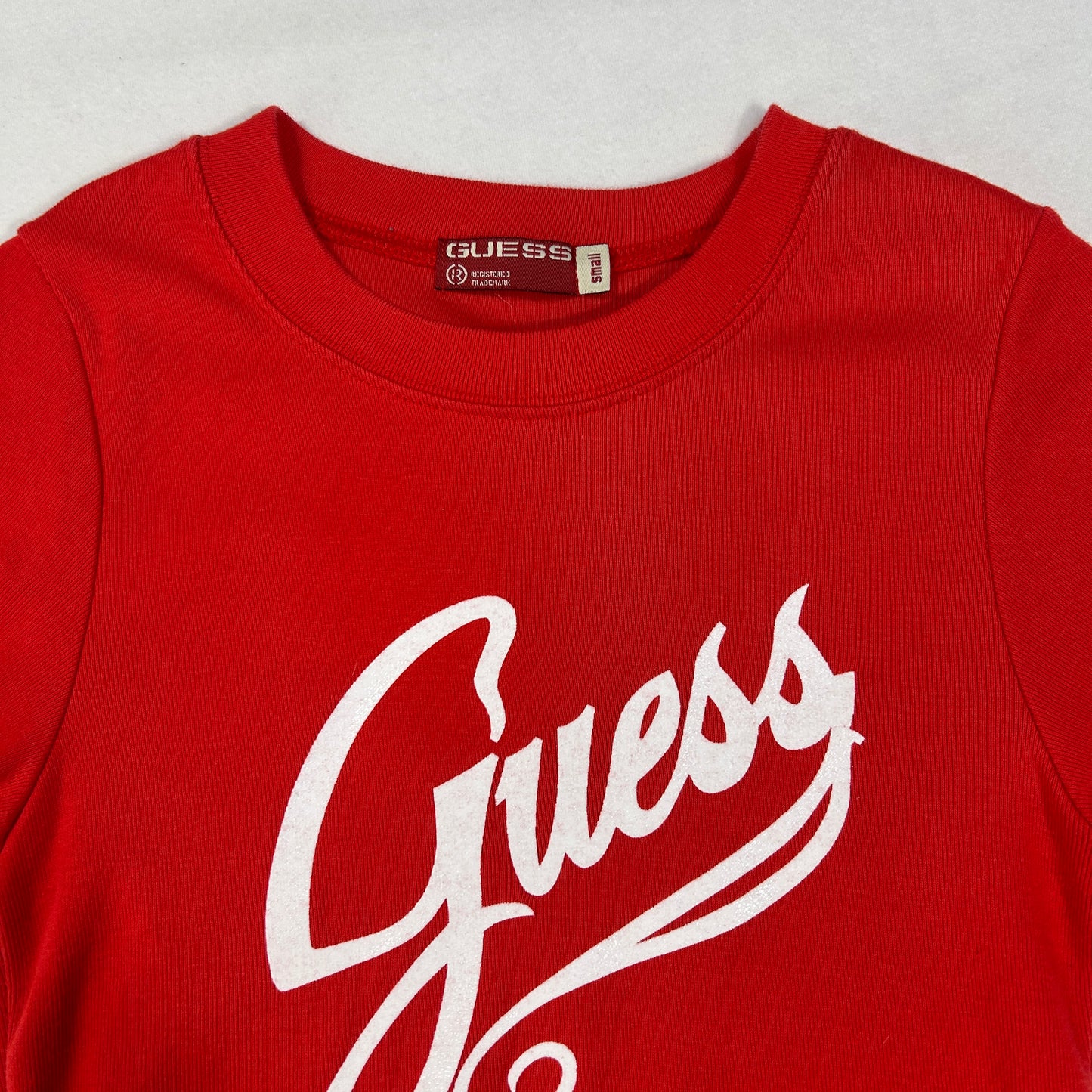 Red Guess Babytee - Size XS/S