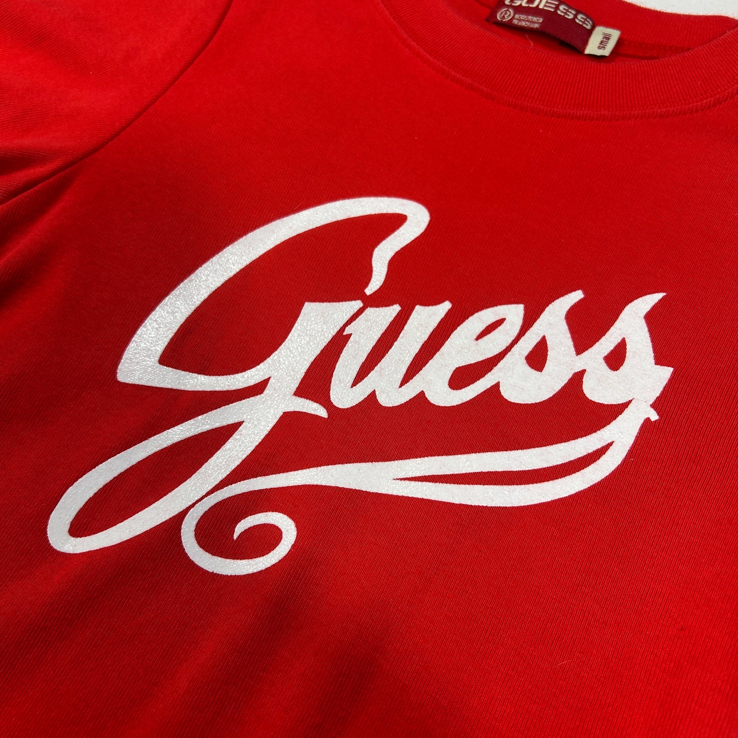 Red Guess Babytee - Size XS/S