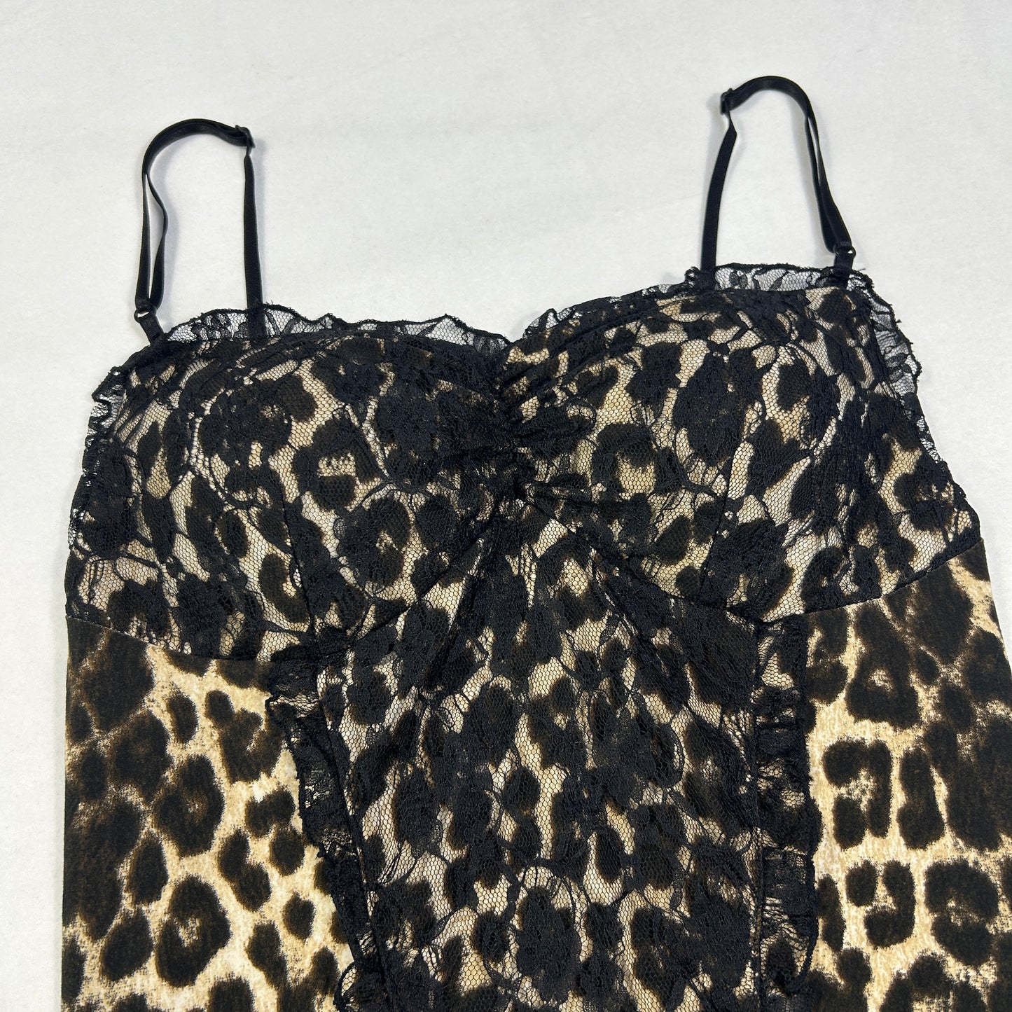 Lace Animal Print Camisole - Size S