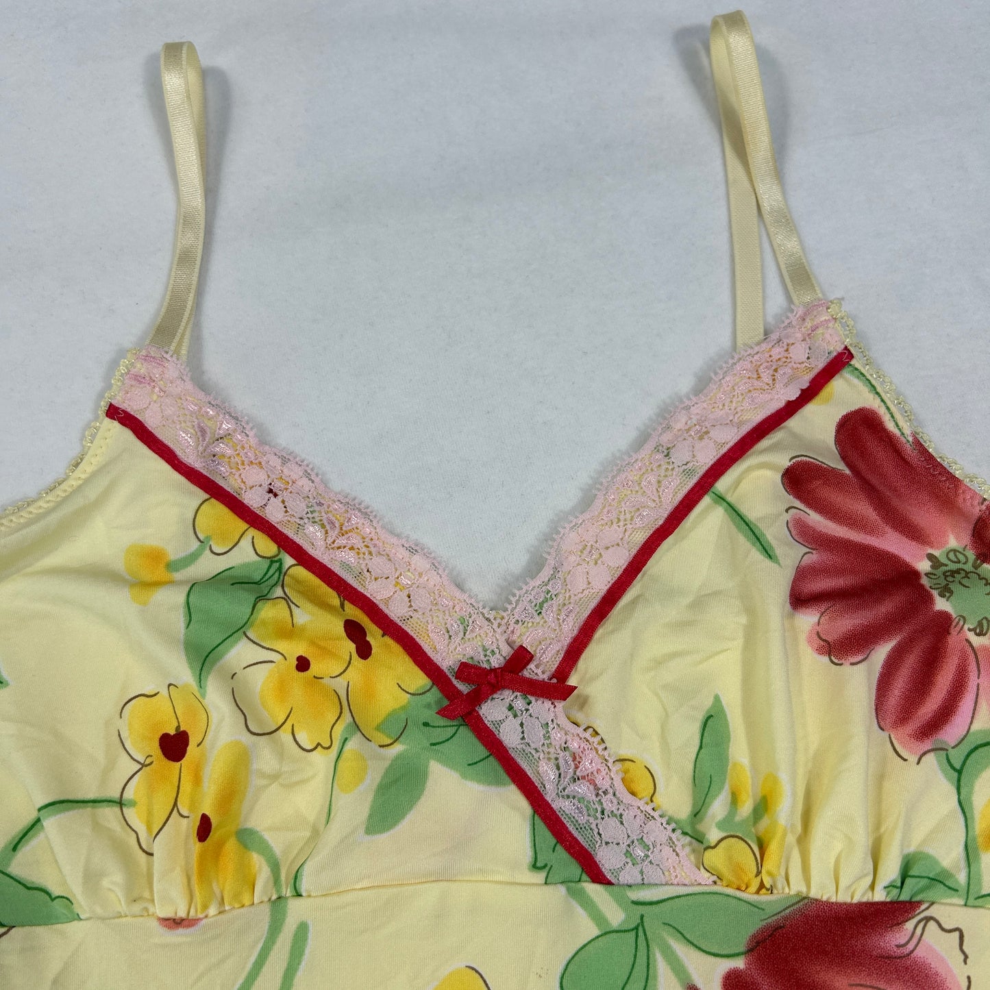 Yellow Floral Camisole - Size S