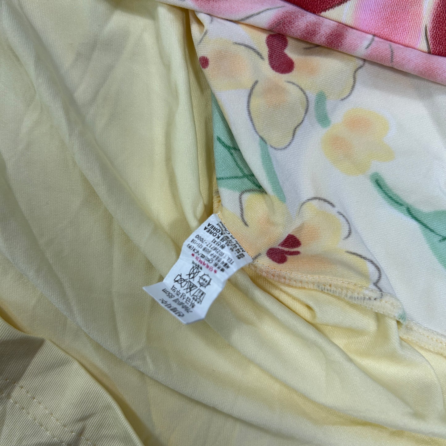 Yellow Floral Camisole - Size S