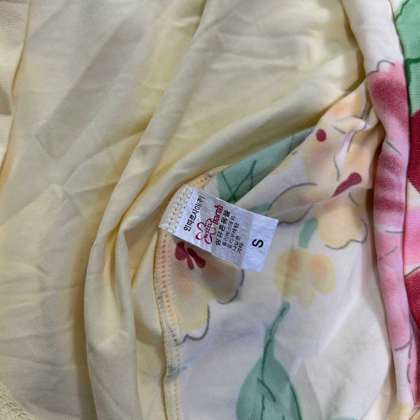 Yellow Floral Camisole - Size S