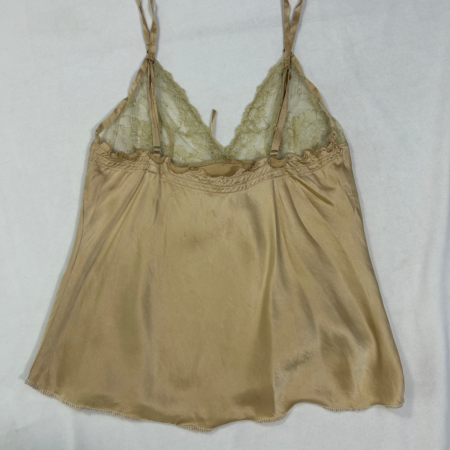 Sheer Lace Bow Camisole - Size XS/S