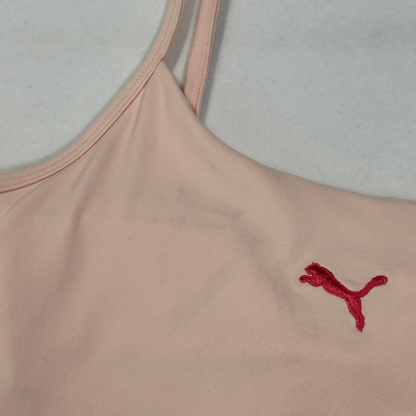 Deadstock Pink Puma Tank Top - Size S