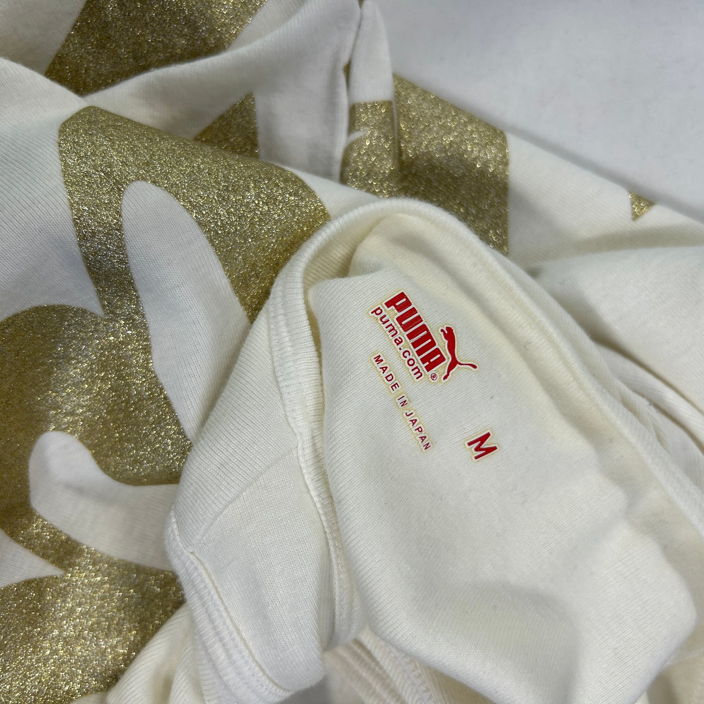 Puma Gold V-Neck Tank Top - Size S
