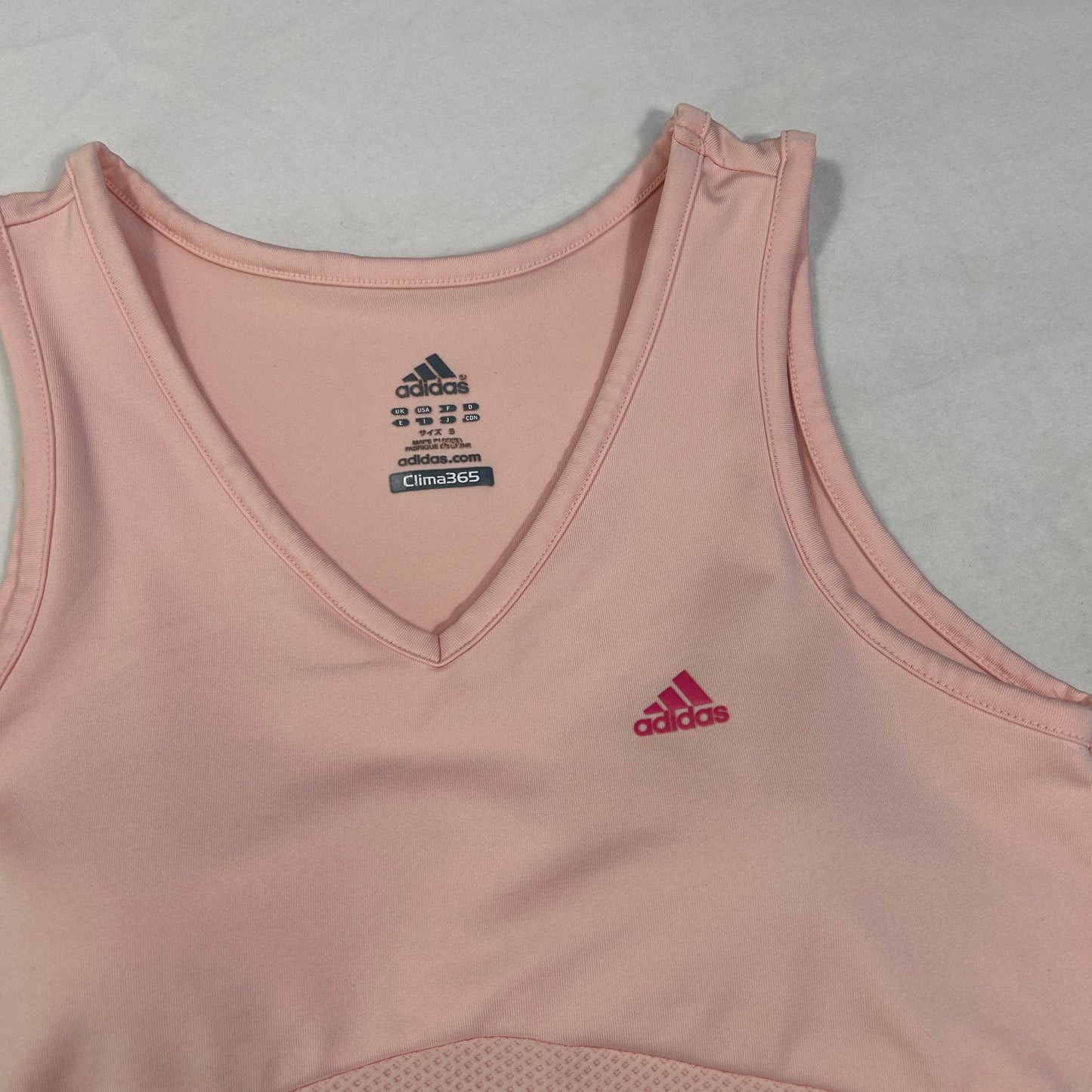 Pink Adidas Tank Top - Size M