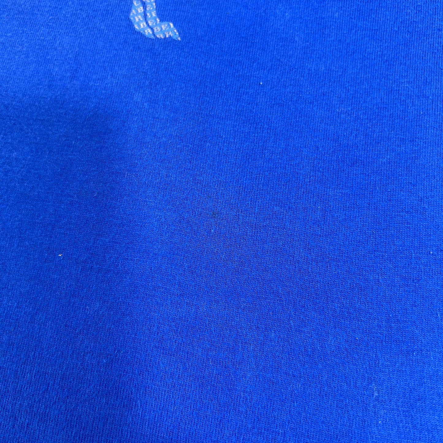 Royal Blue Burberry Babytee - Size XS