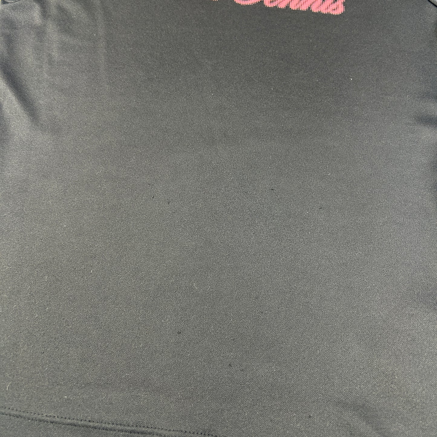 Black Nike Tennis Babytee - Size S/M