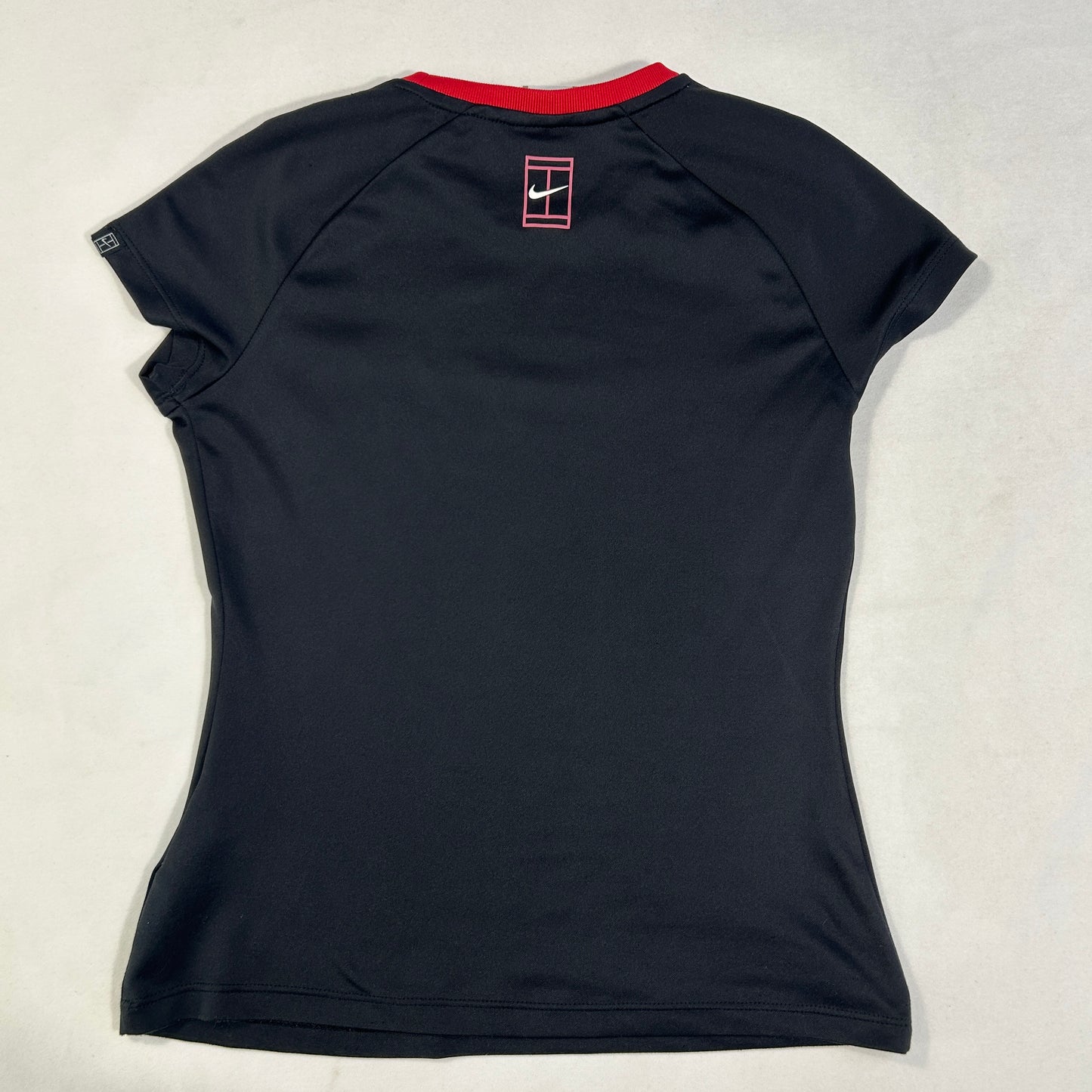 Black Nike Tennis Babytee - Size S/M