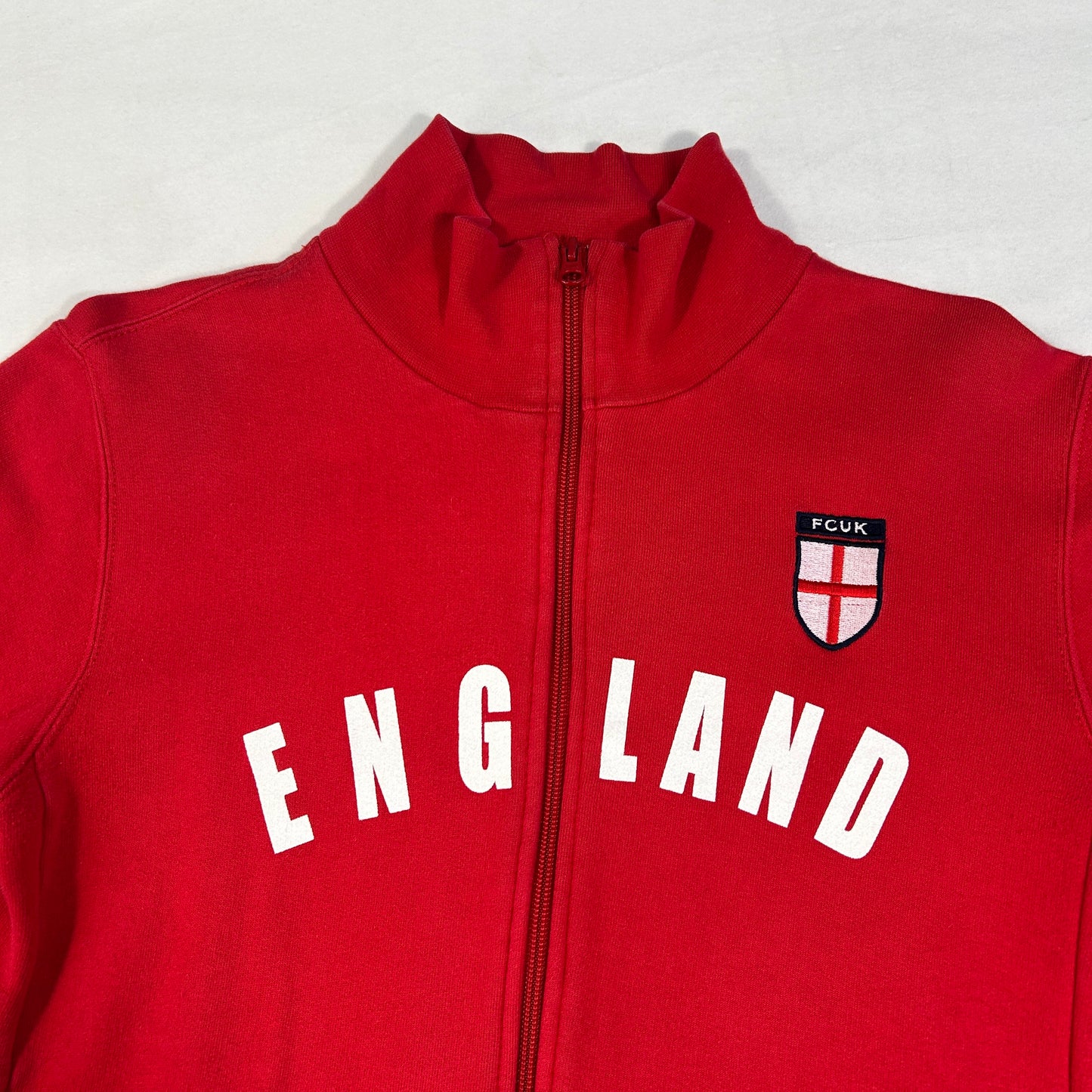 FCUK England Zip Up Jacket - Size S/M