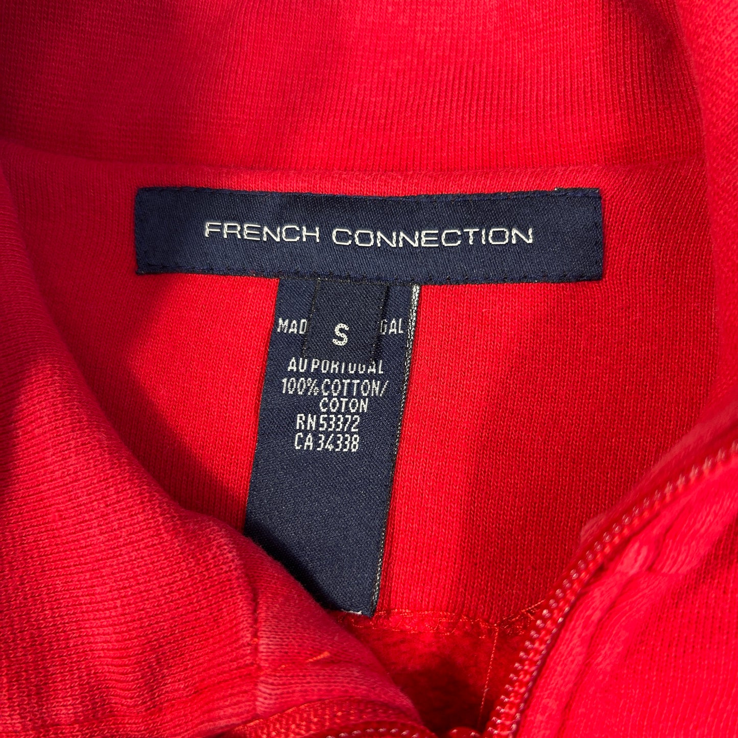 FCUK England Zip Up Jacket - Size S/M