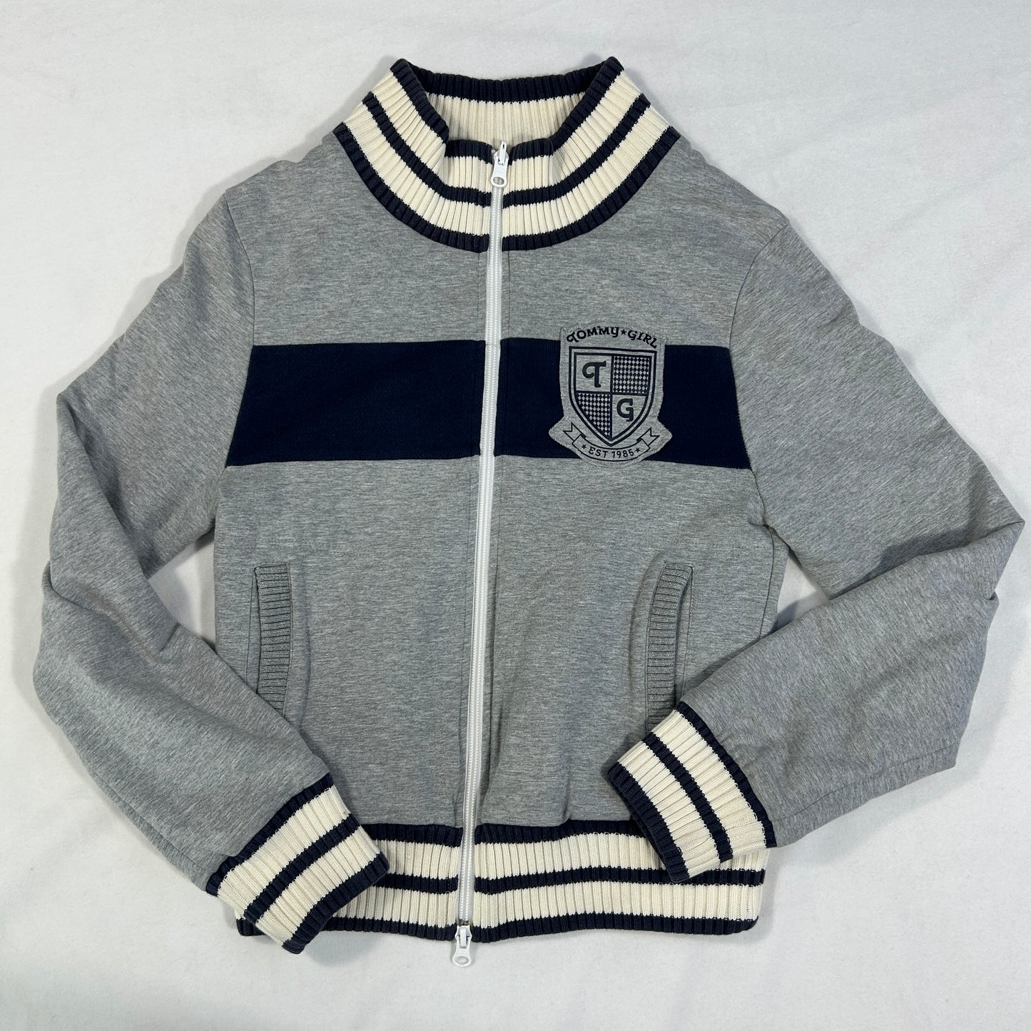 Reversible Blue Tommy Jeans Jacket - Size XS/S