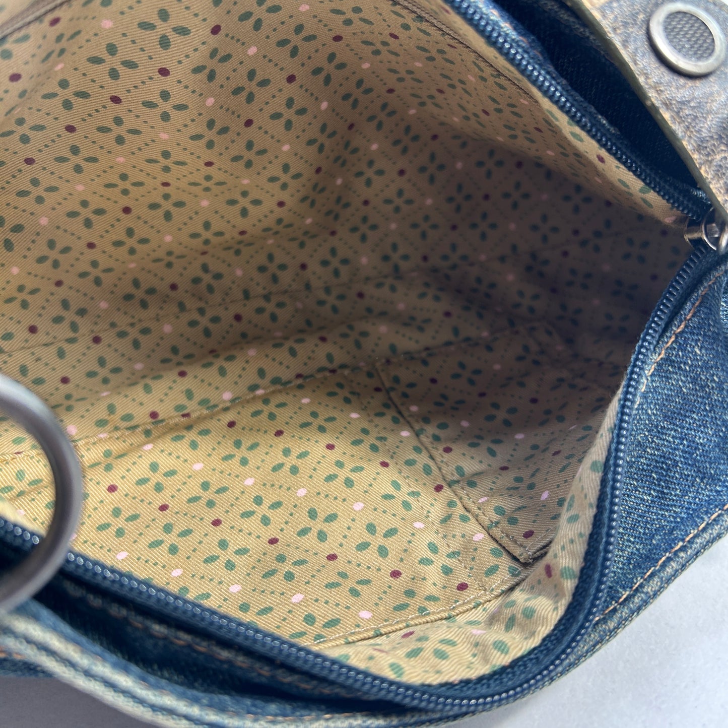 RARE Guess Camo Denim Shoulder Bag