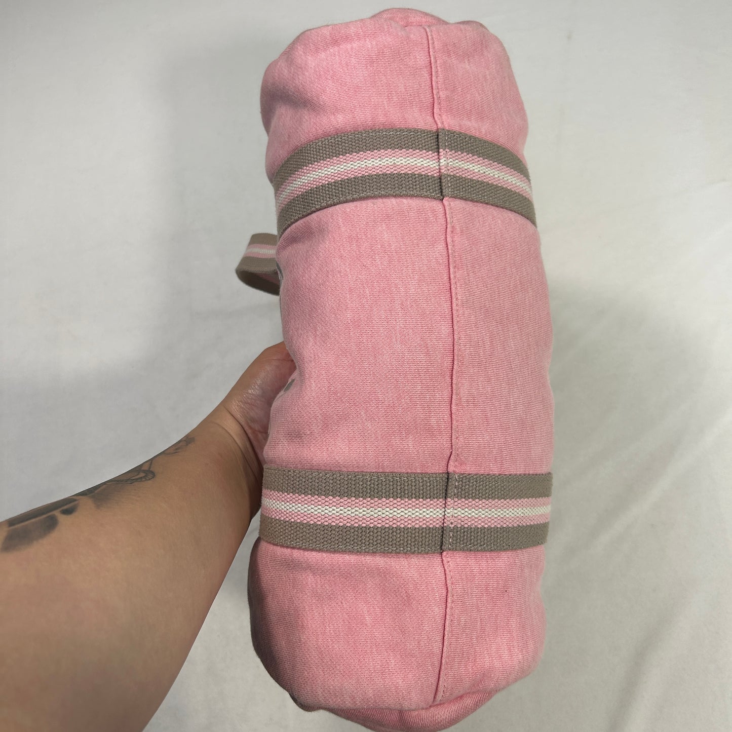 Pink Puma Barrel Shoulder Bag