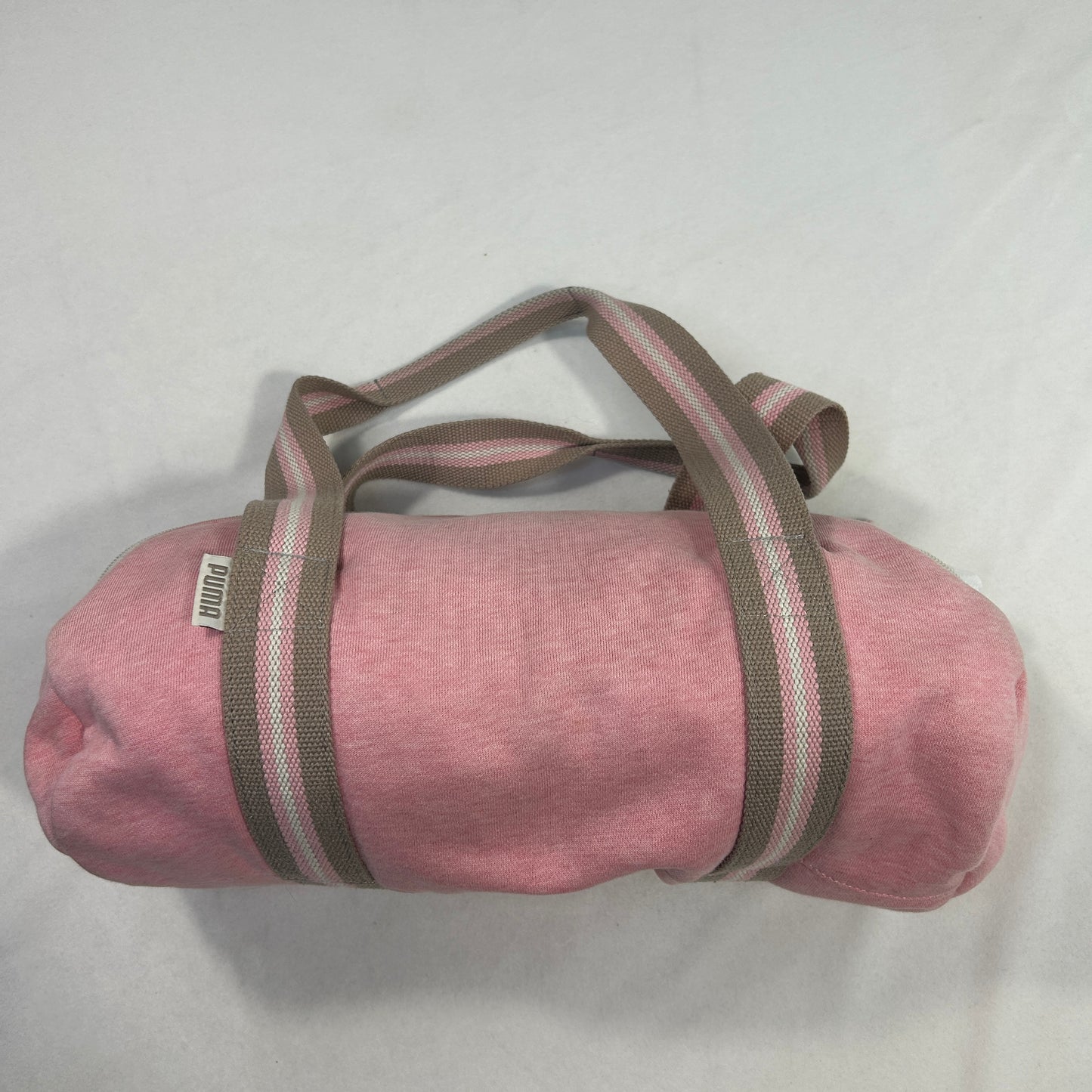 Pink Puma Barrel Shoulder Bag