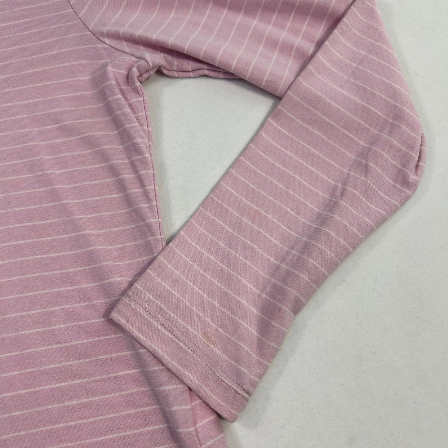 Pink Striped Nike Long Sleeve - Size M