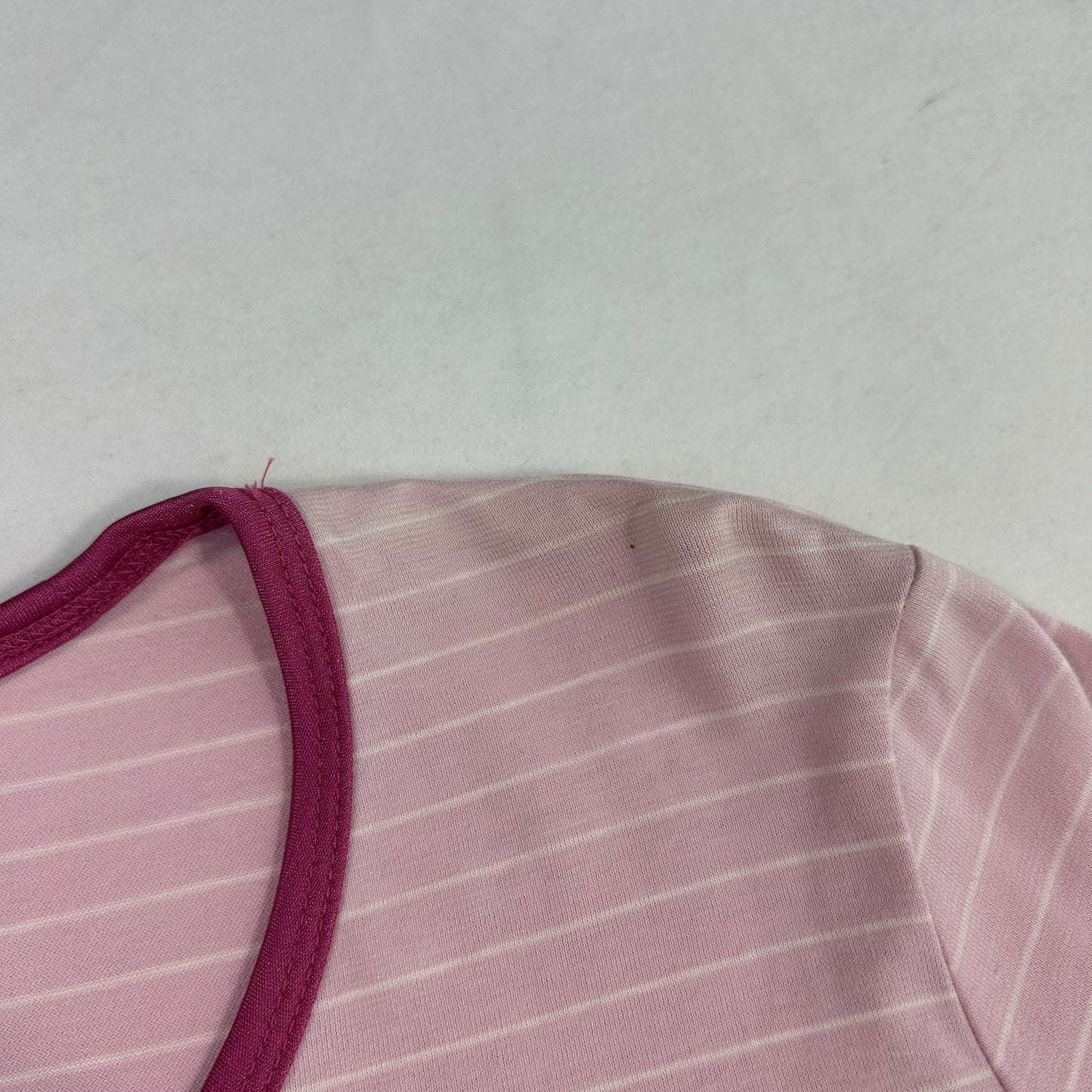 Pink Striped Nike Long Sleeve - Size M