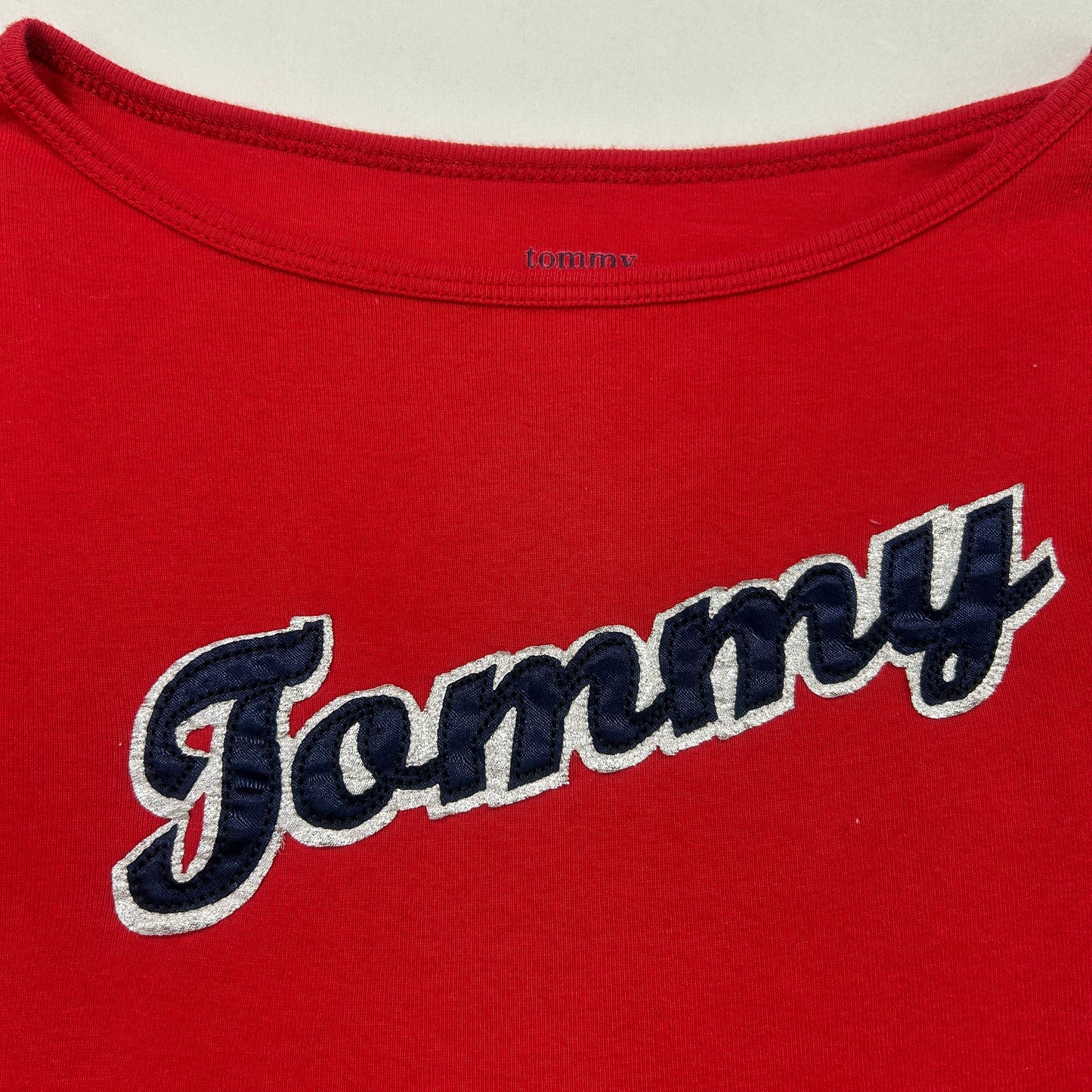Vintage Tommy Jeans Baby Tee - Size S