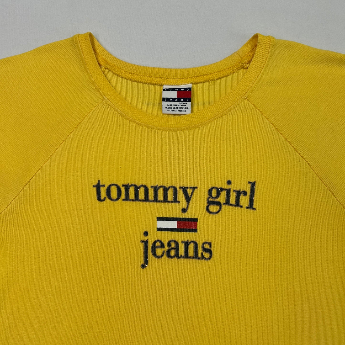 Vintage Tommy Girl Jeans Baby tee - Size S