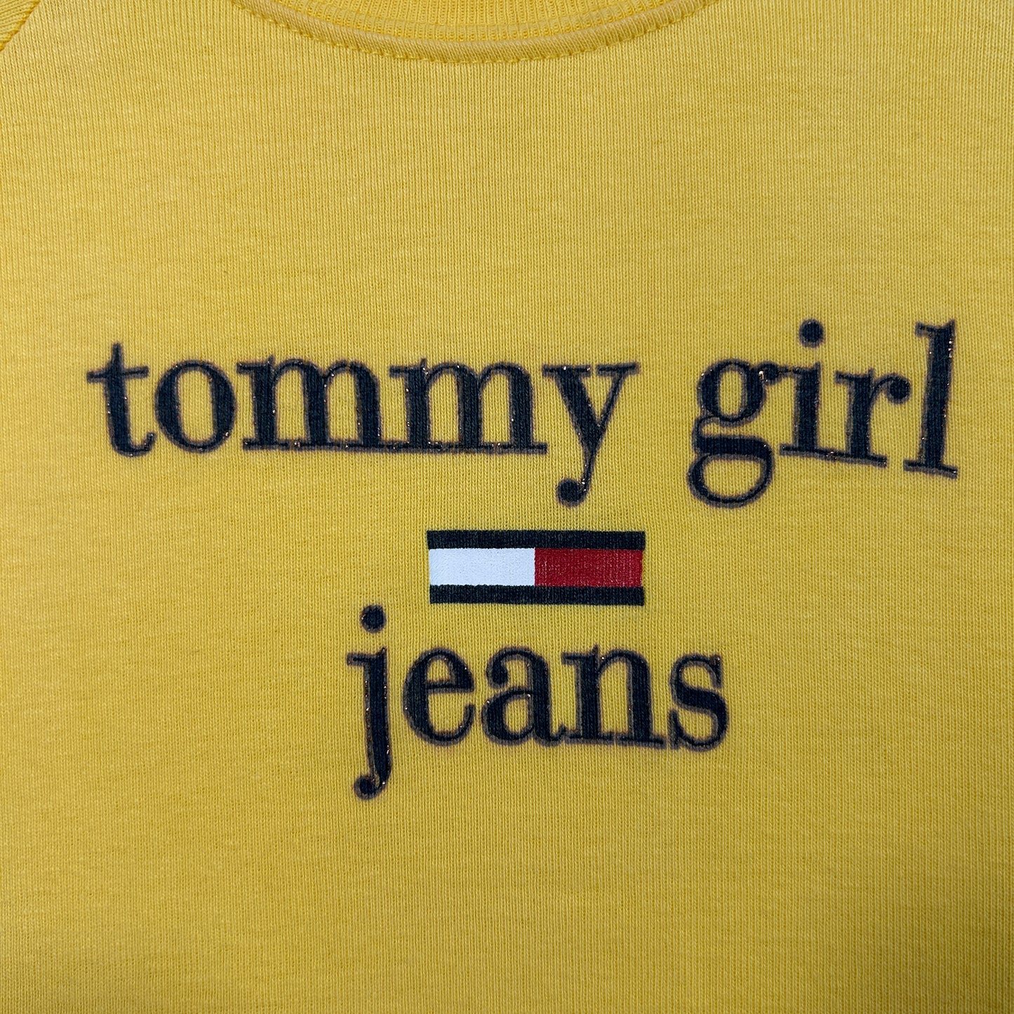 Vintage Tommy Girl Jeans Baby tee - Size S