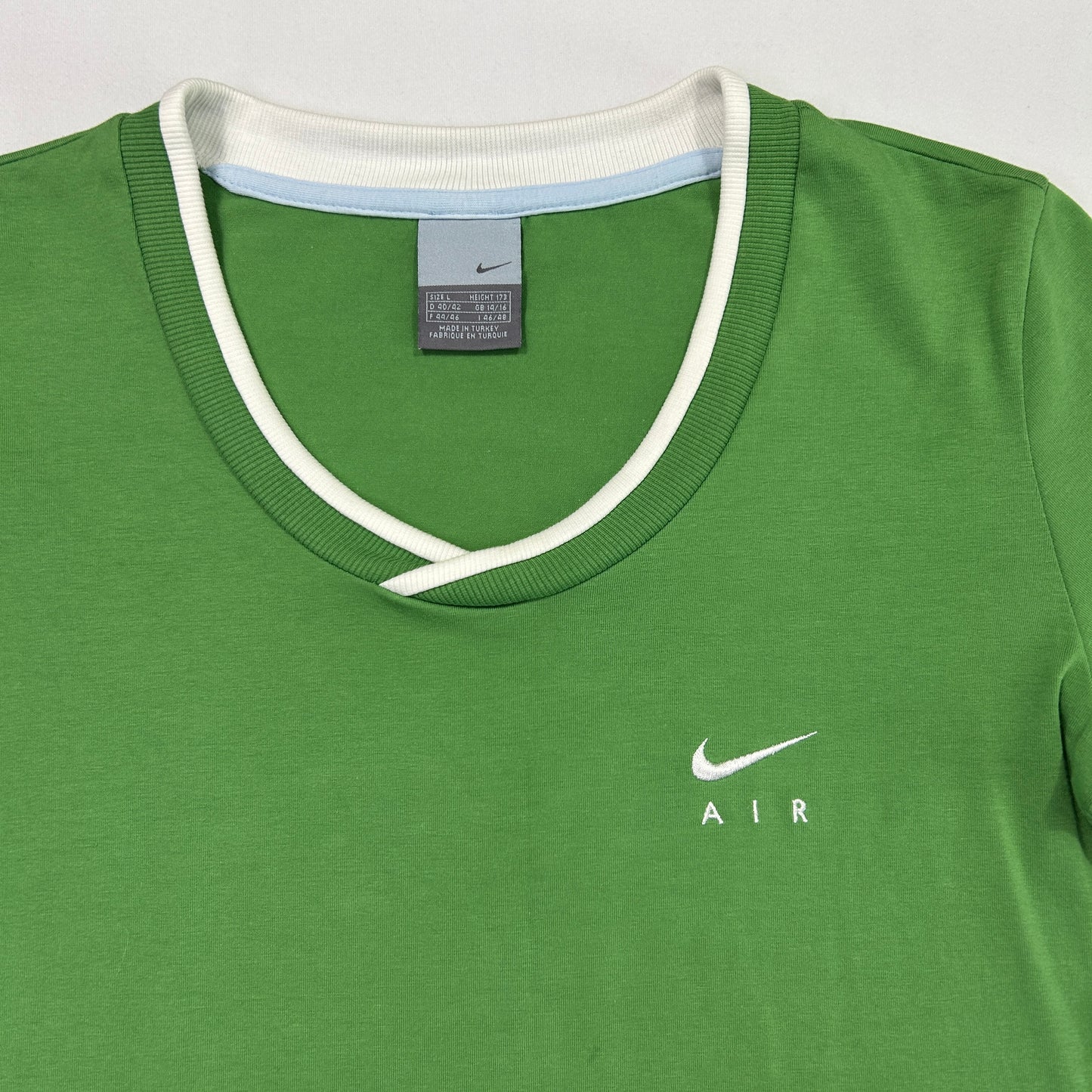 Vintage Nike Air V-Neck Baby Tee - Size M