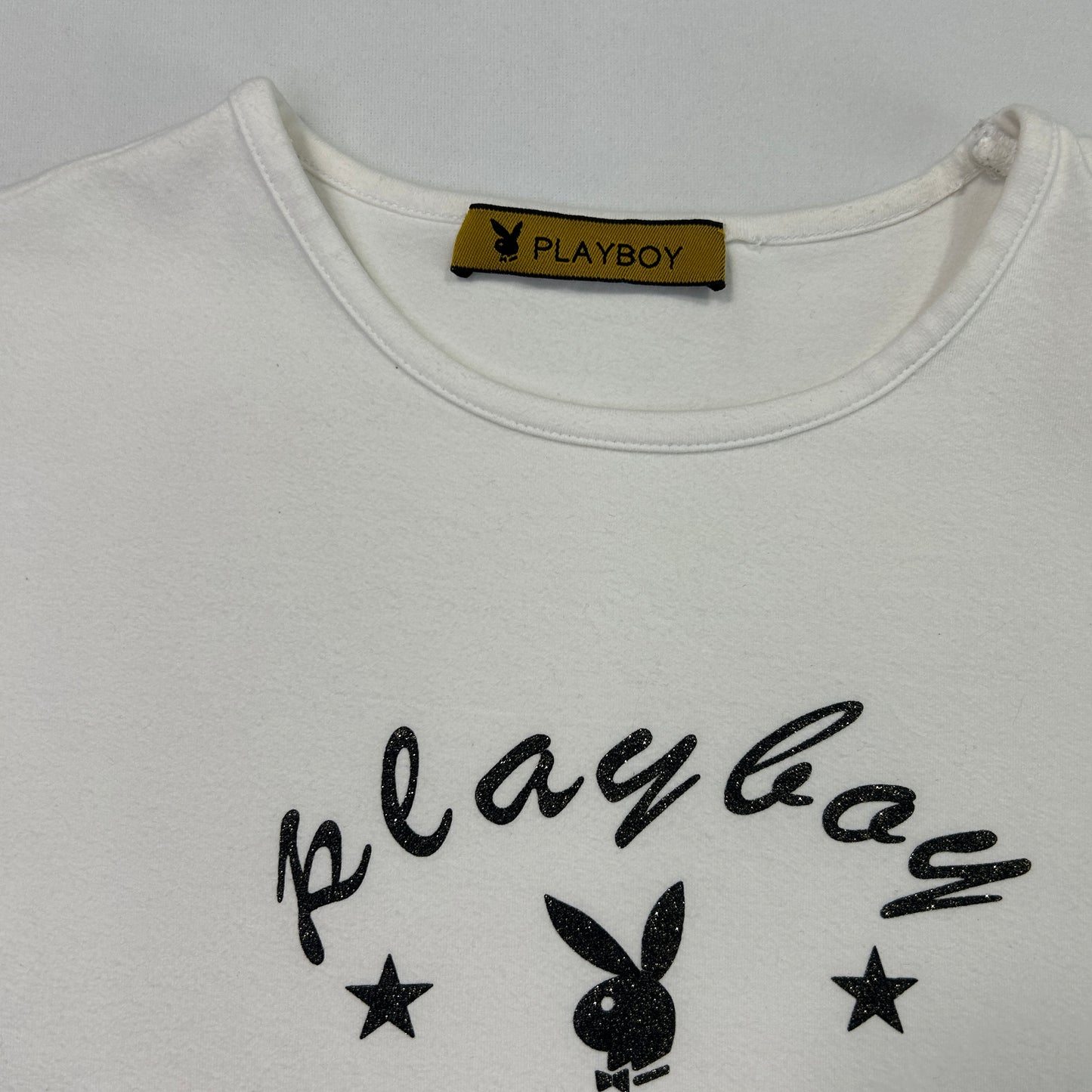 Vintage Playboy Girls Team Baby Tee - Size XS/S