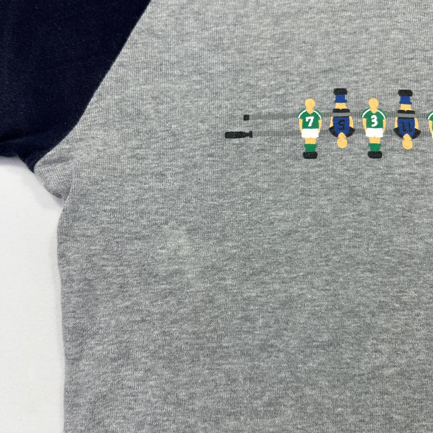 Vintage Puma Two-Tone Footballer Baby Tee - Size M