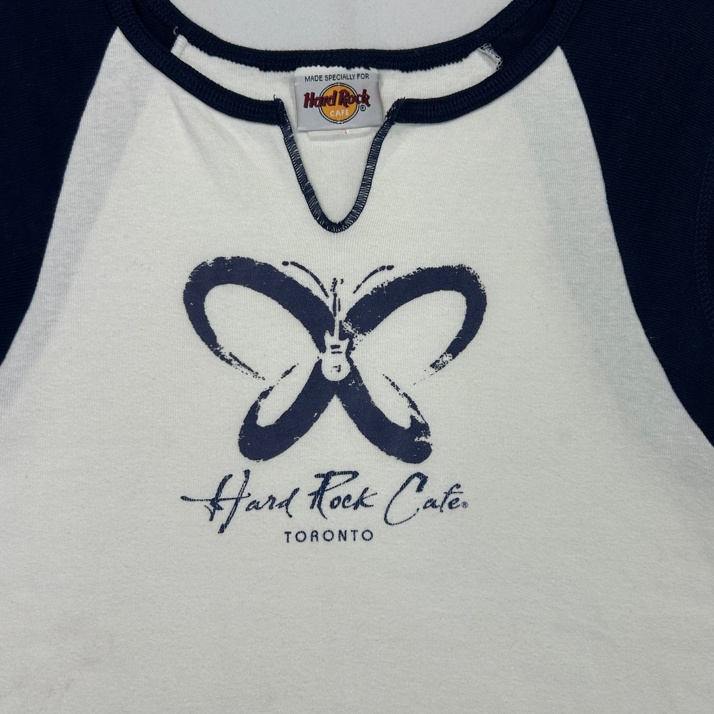 Vintage Two-Tone Butterfly Tank - Size L